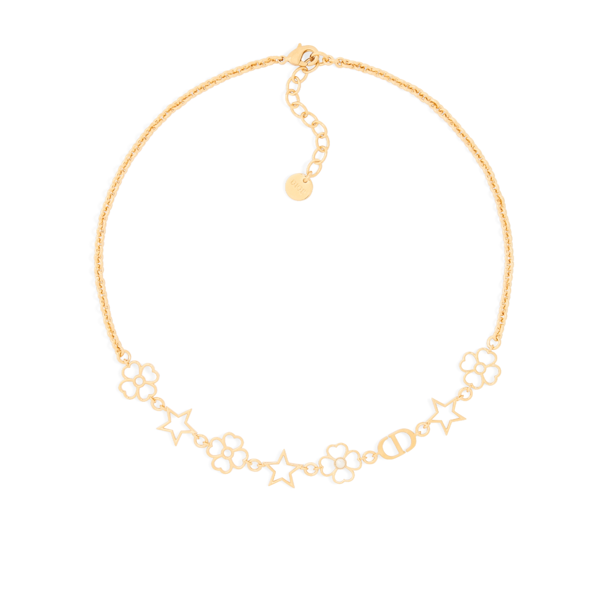 Dior インフィニティモチーフ ネックレス DIOR | Rose des Vents ネックレス イエローゴールド