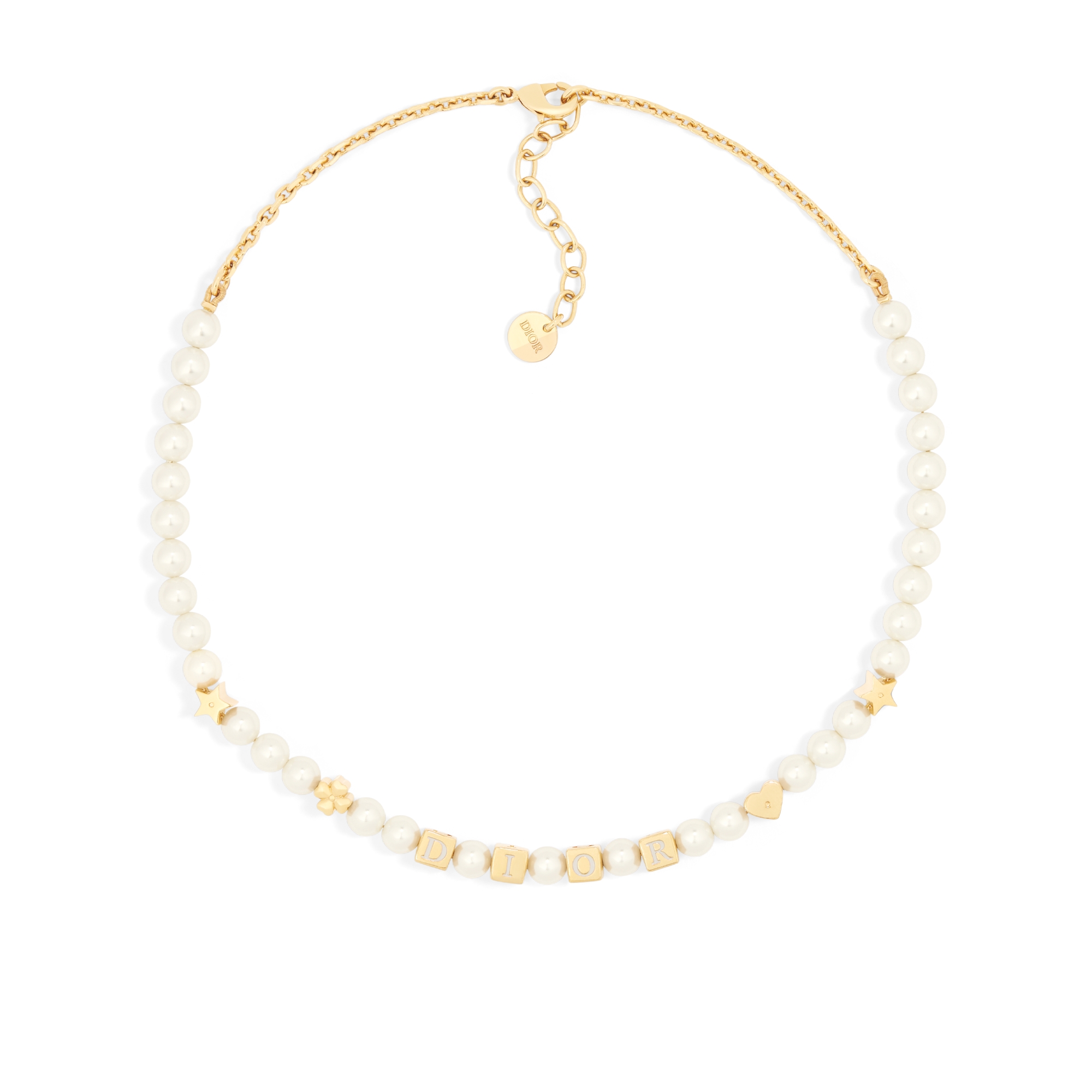 極美品 Dior trotter plate gold necklace Christian Dior Trotter Plate Necklace | eLADY Globazone