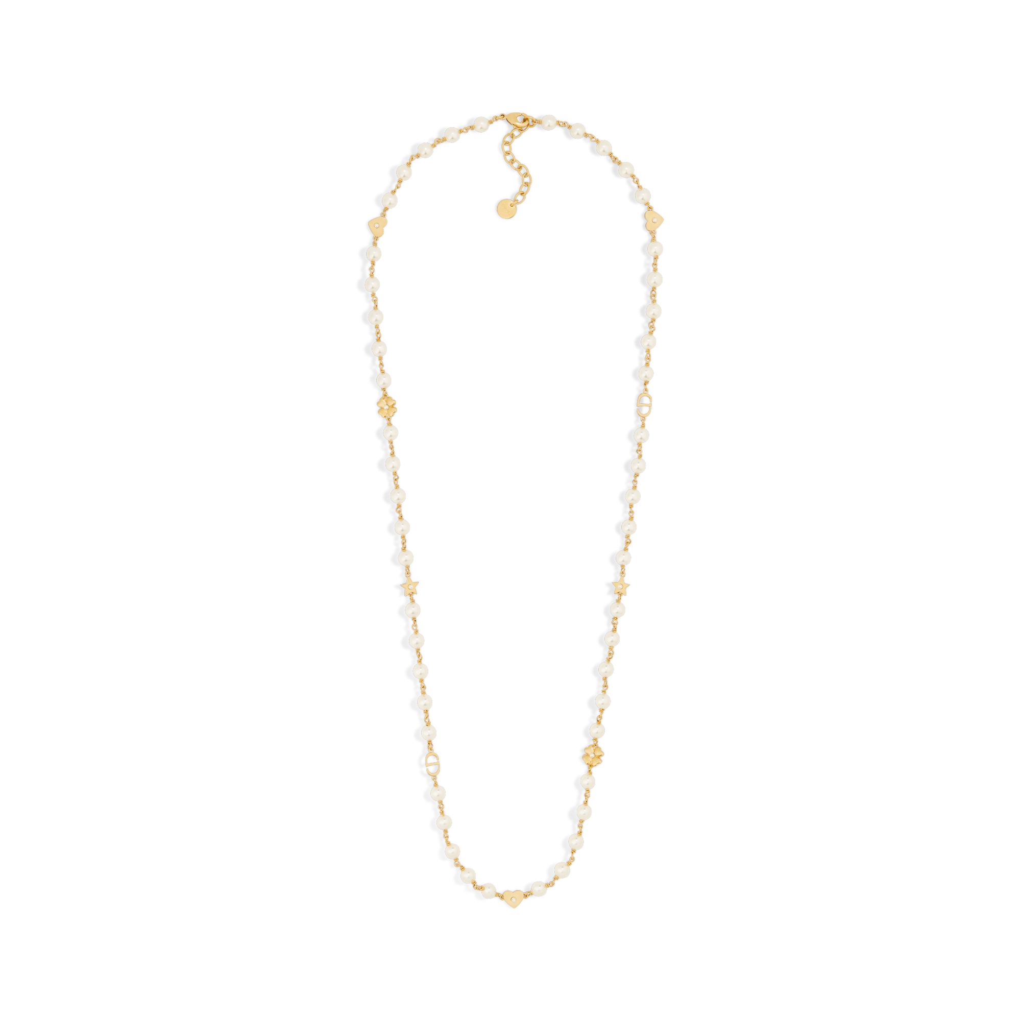 DIOR | Lucky Dior ネックレス メタル & レジンパール