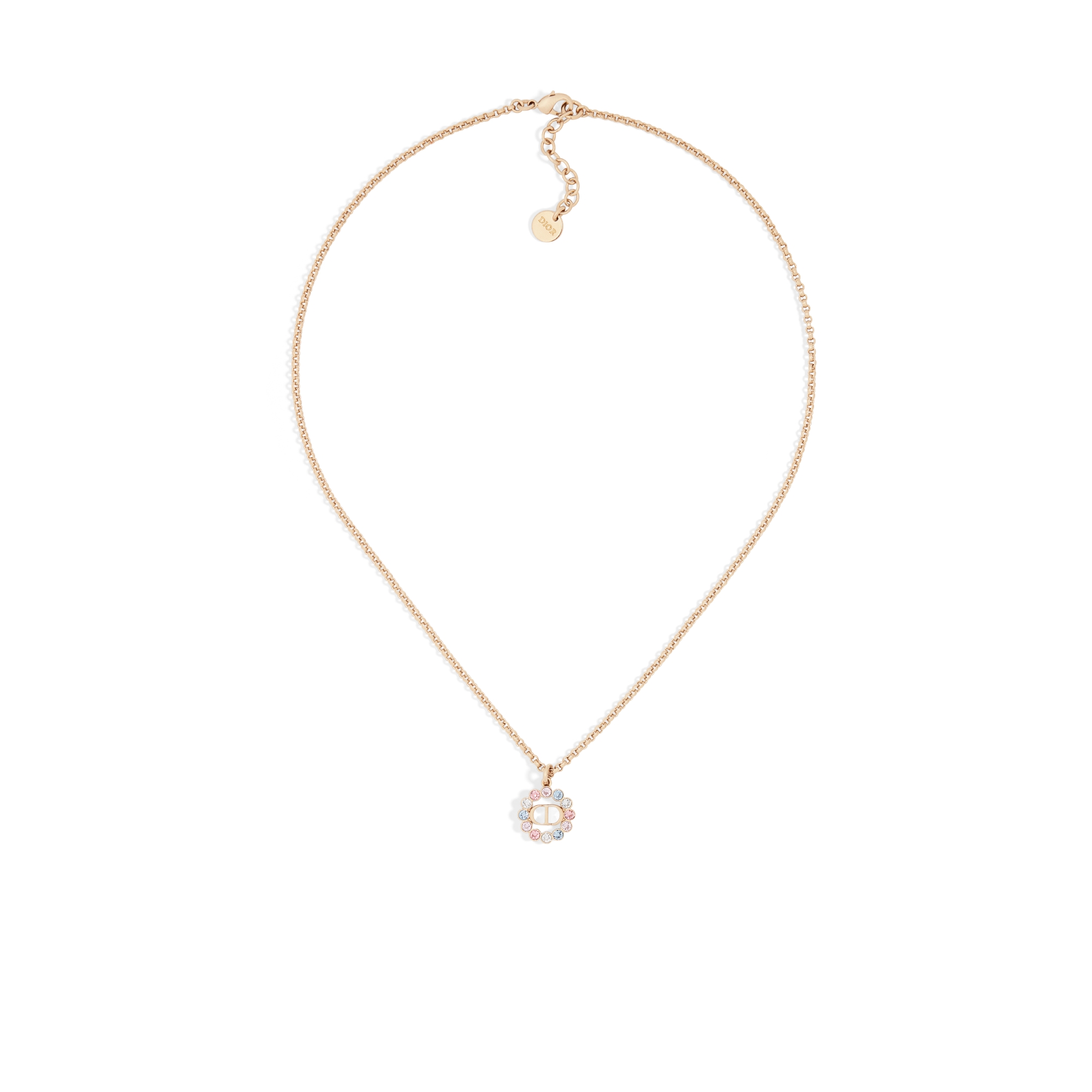 Petit CD ネックレス Dior メタル＆クリスタル DIOR | Petit CD ネックレス メタル & クリスタル