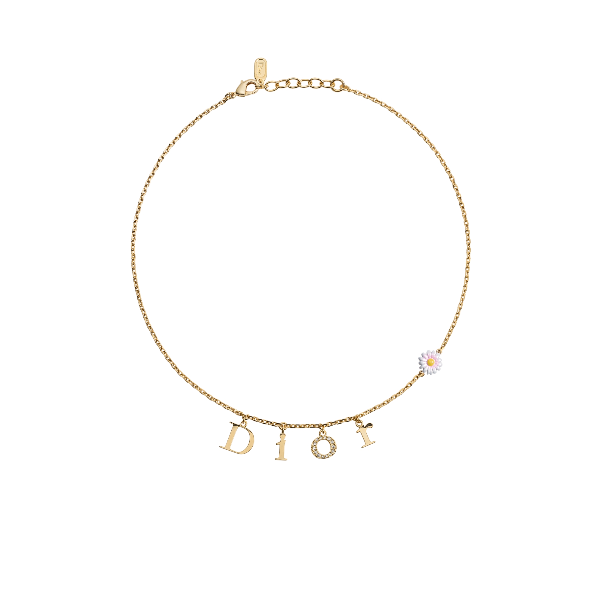 DIOR | Dior Mini Daisy ネックレス メタル・クリスタル・ラッカー
