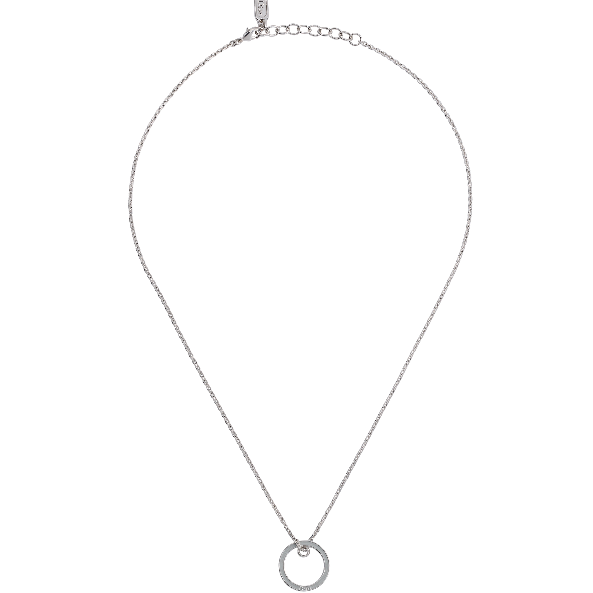  Silver-Finish Metal, Crystals and Gray Lacquer