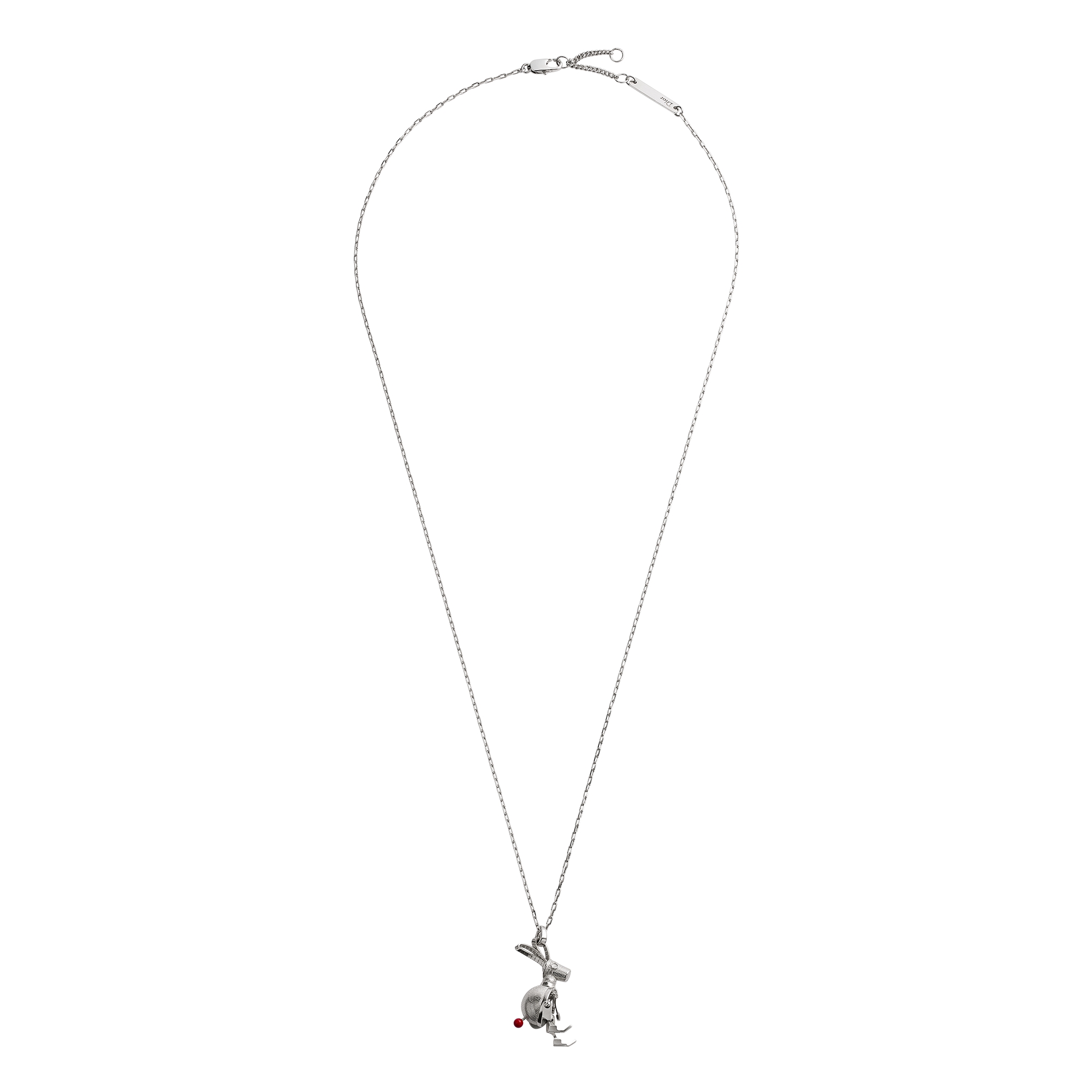 DIOR | Couture Charms ラビット ペンダント ネックレス シルバー