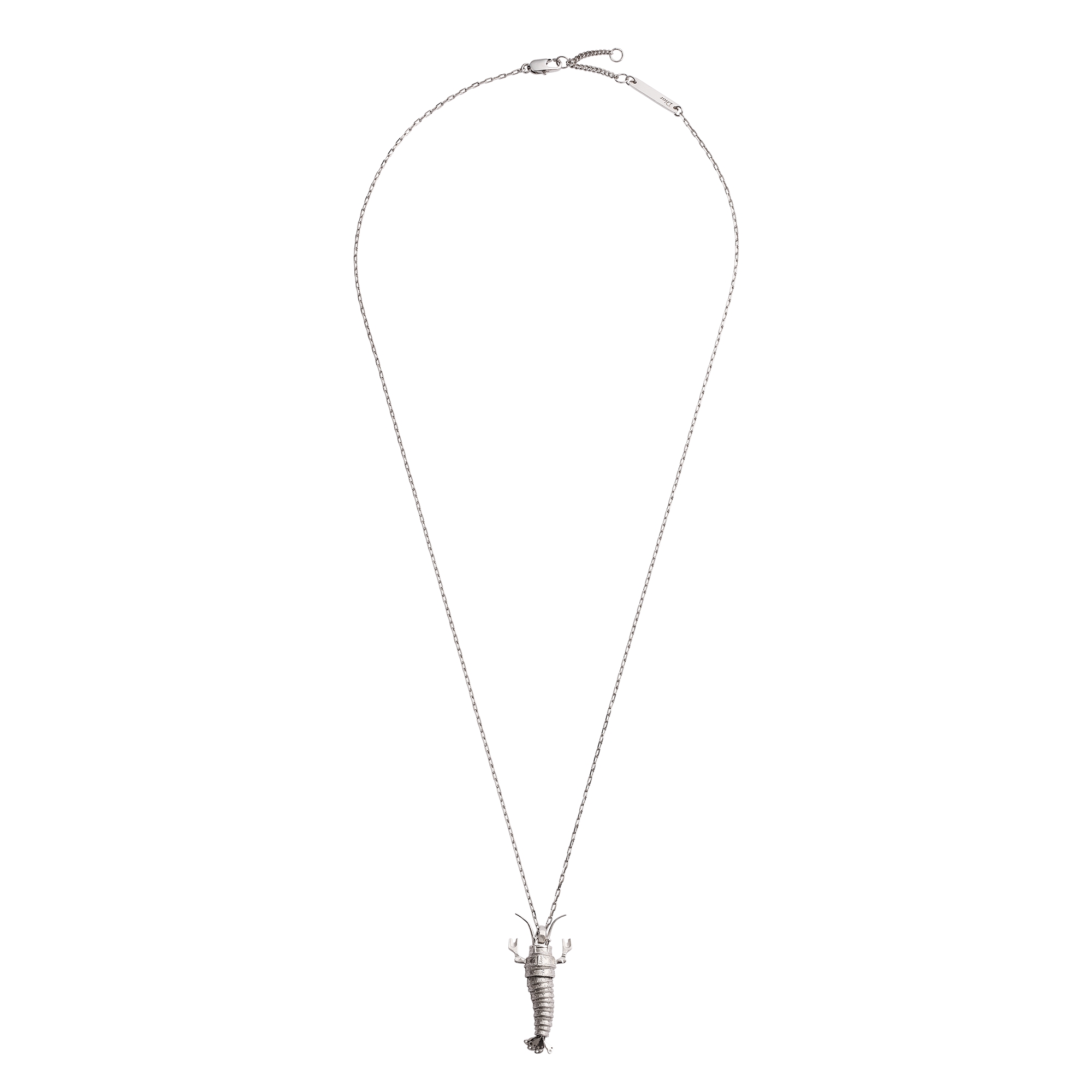 DIOR | Couture Charms ザリガニ ペンダント ネックレス シルバー