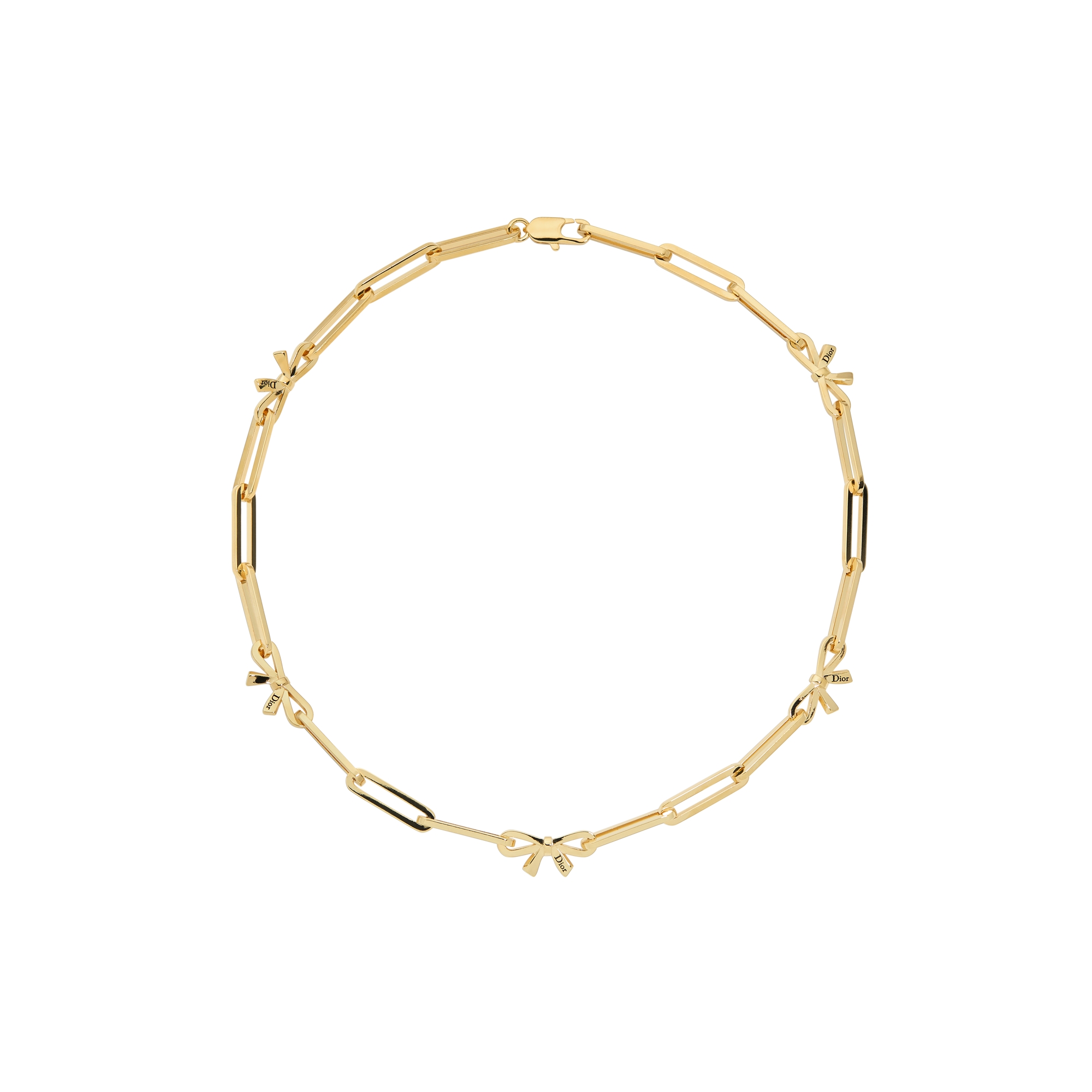 Dior Darling Necklace Gold-Finish Metal | DIOR