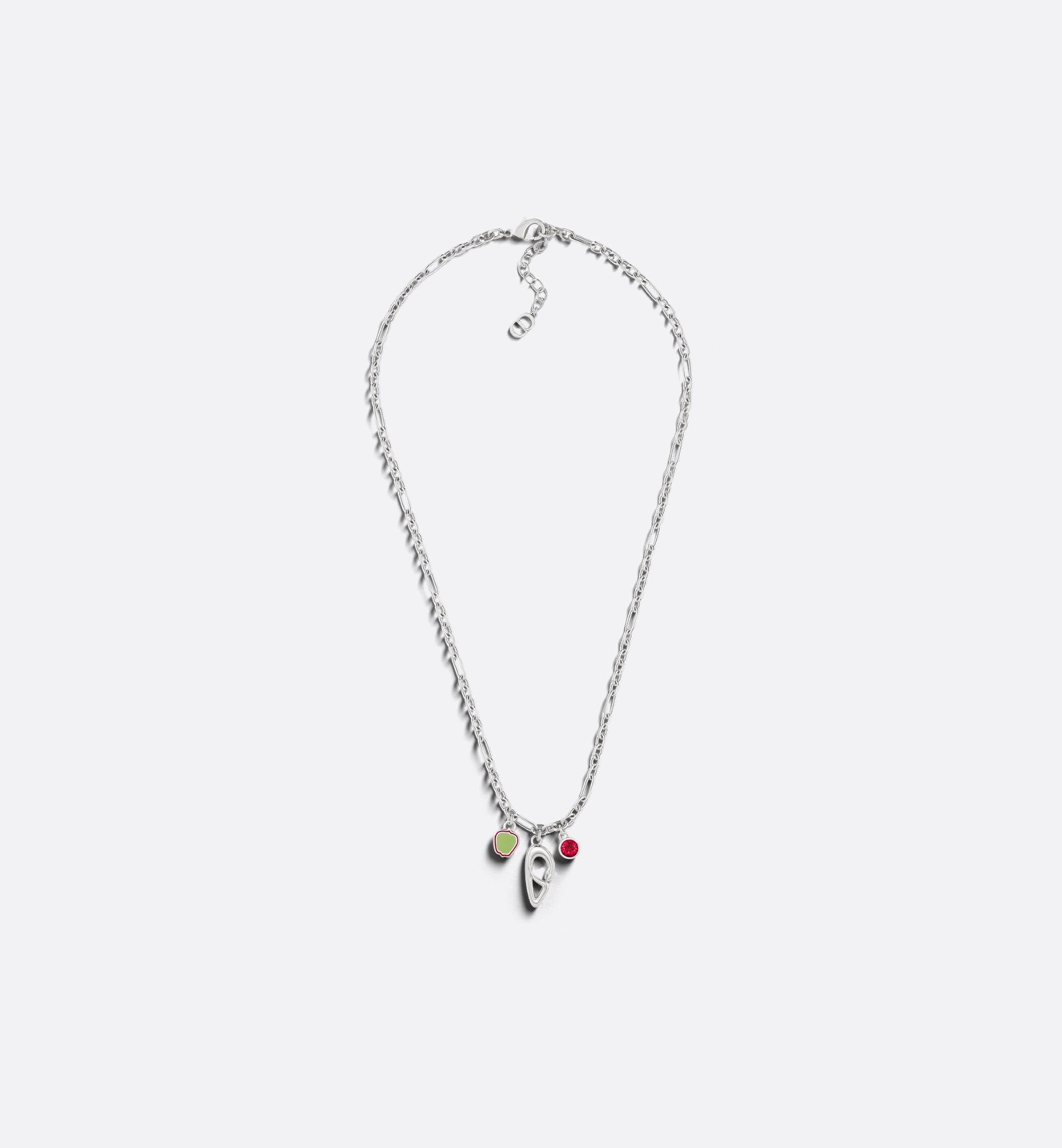 DIOR | ペンダントネックレス ディオール オブリーク 真鍮 & レジン DIOR | ペンダントネックレス ディオール オブリーク 真鍮 & レジン