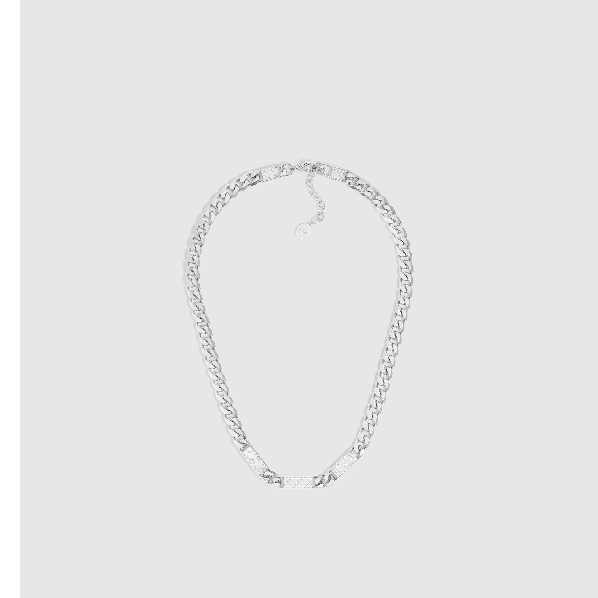 까나쥬 체인 링크 목걸이 실버 E01