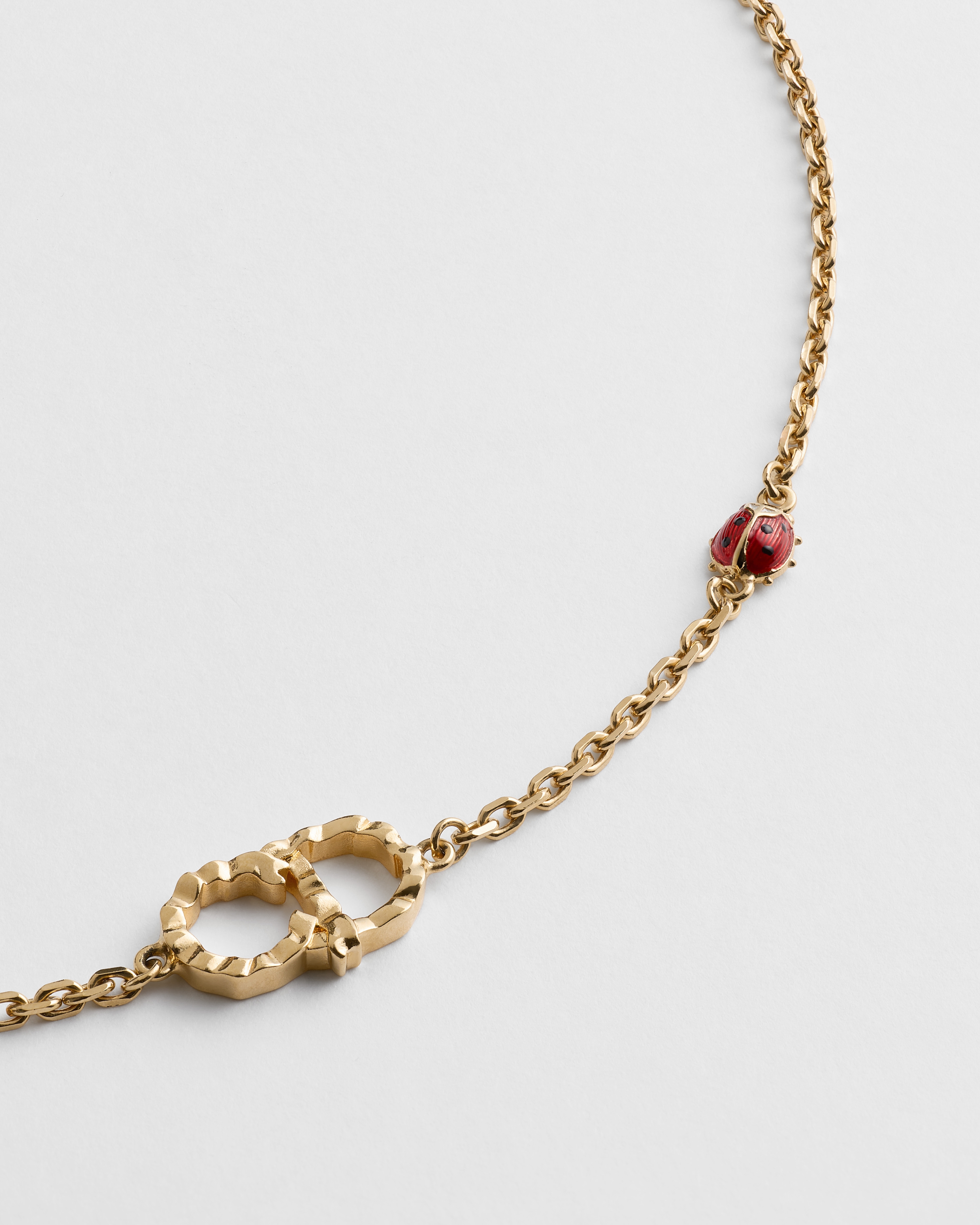 Dior Qixi CD Lady Twist Necklace