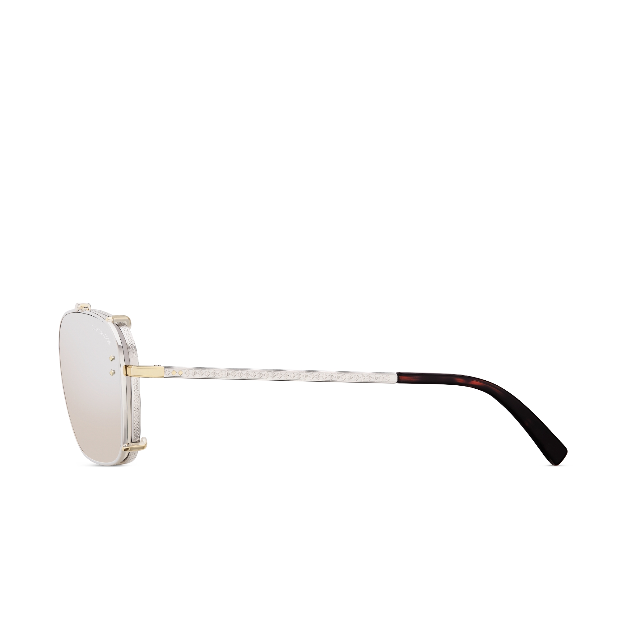 CD Diamond S4U Gradient Purple-to-Yellow Square Sunglasses E02