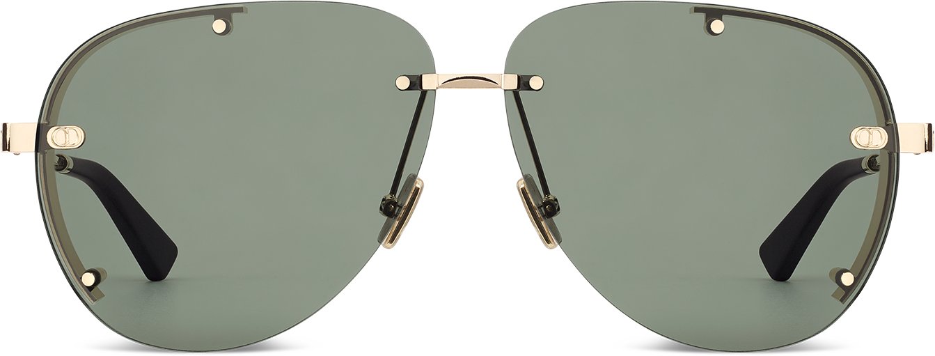 NeoDior A1U Солнцезащитные очки-авиаторы цвета хаки | DIOR