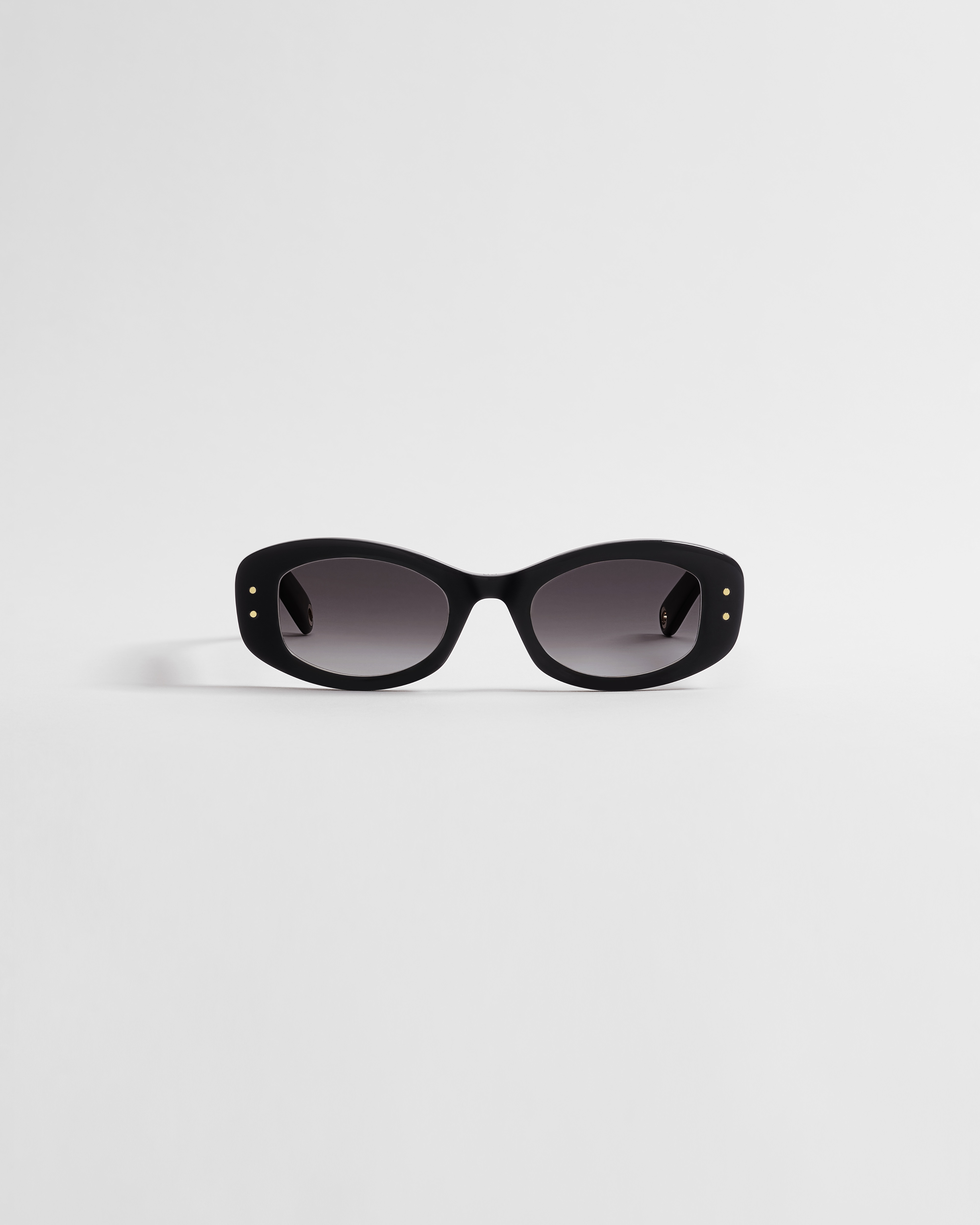 New Dior B2I Black Oval Sunglasses E01
