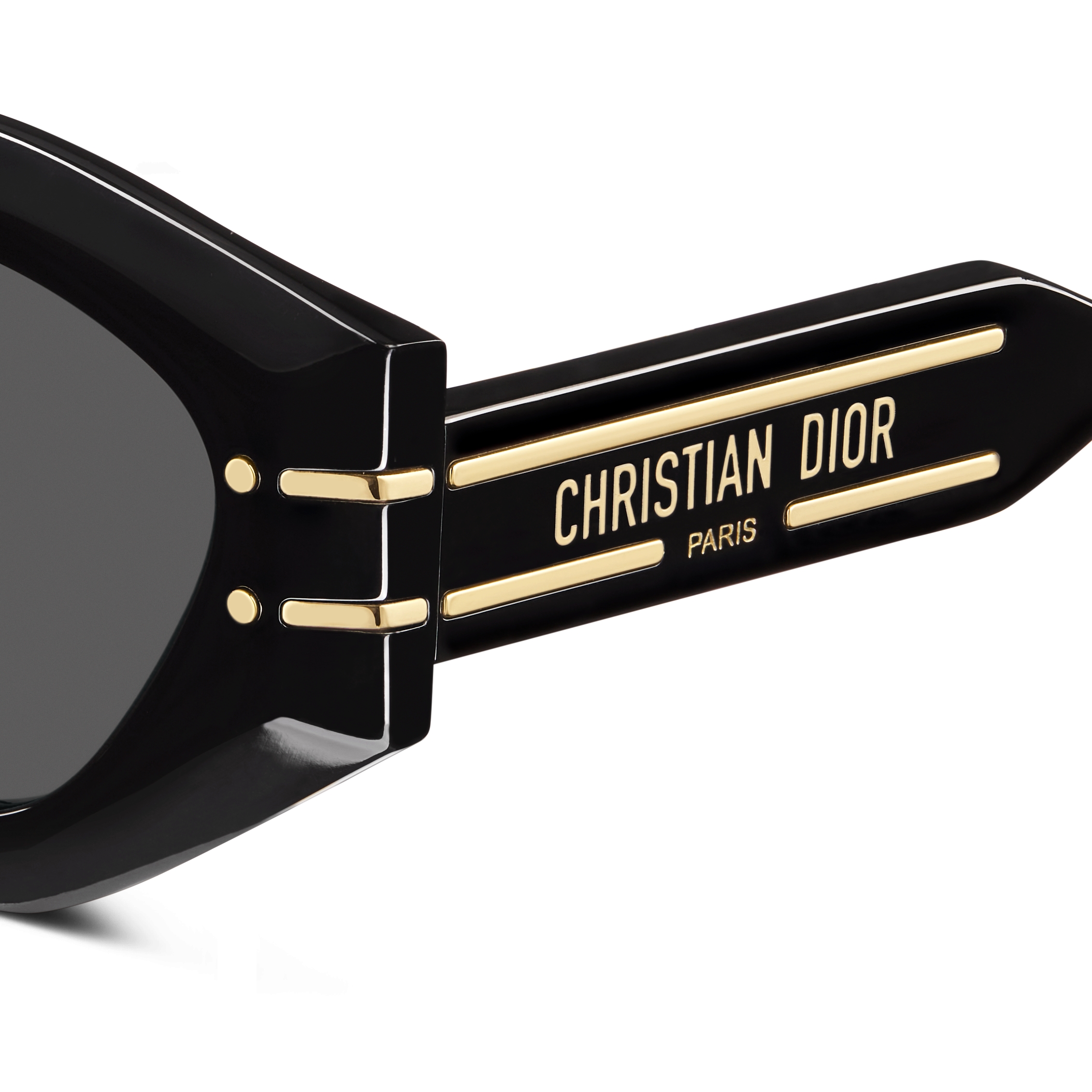 DiorSignature B1U Butterfly-Sonnenbrille in Schwarz E09