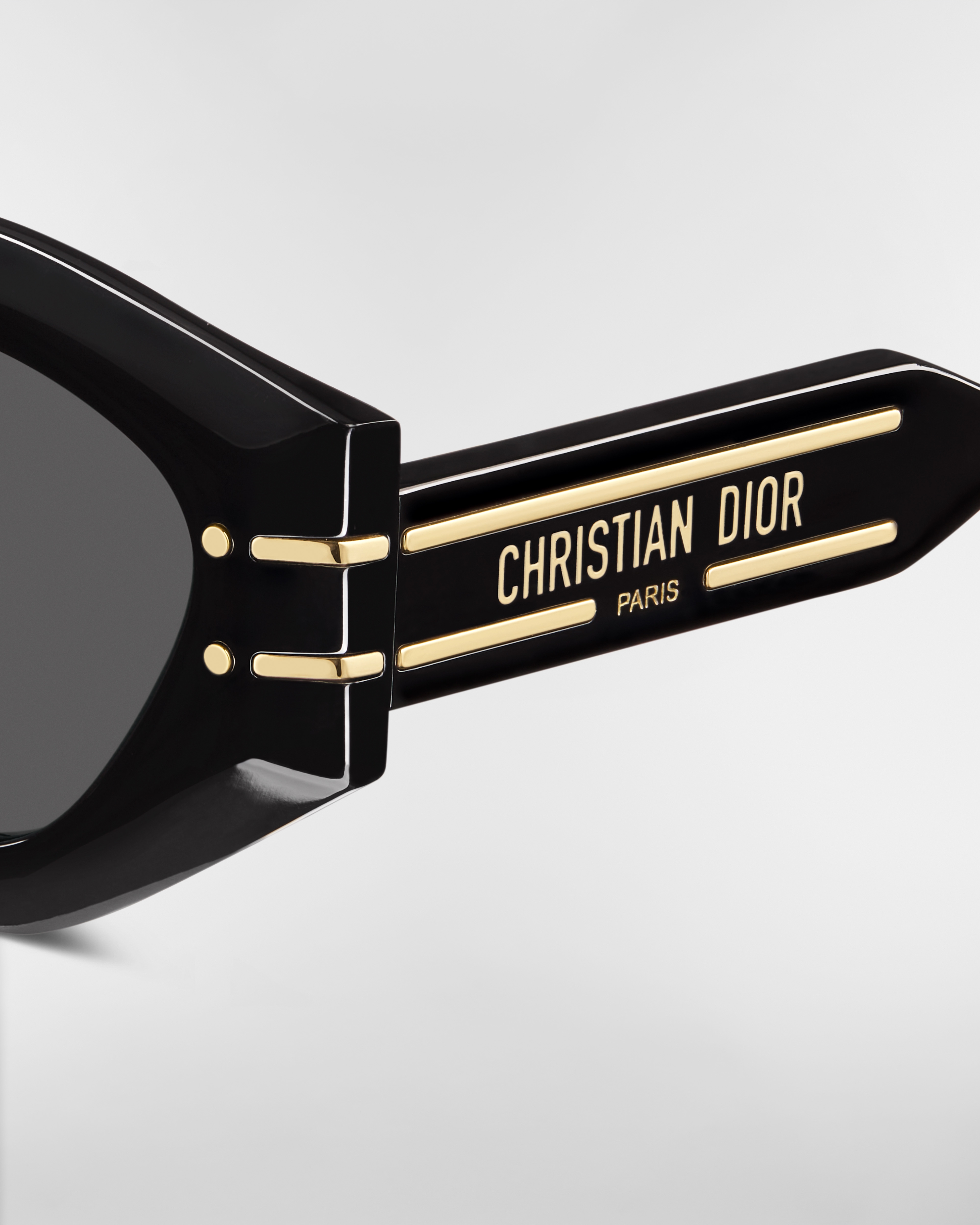 DiorSignature B1U Gafas de sol mariposa negras E09