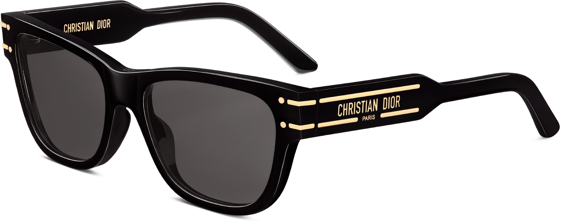 DiorSignature S6U Black Rectangular Sunglasses DIOR