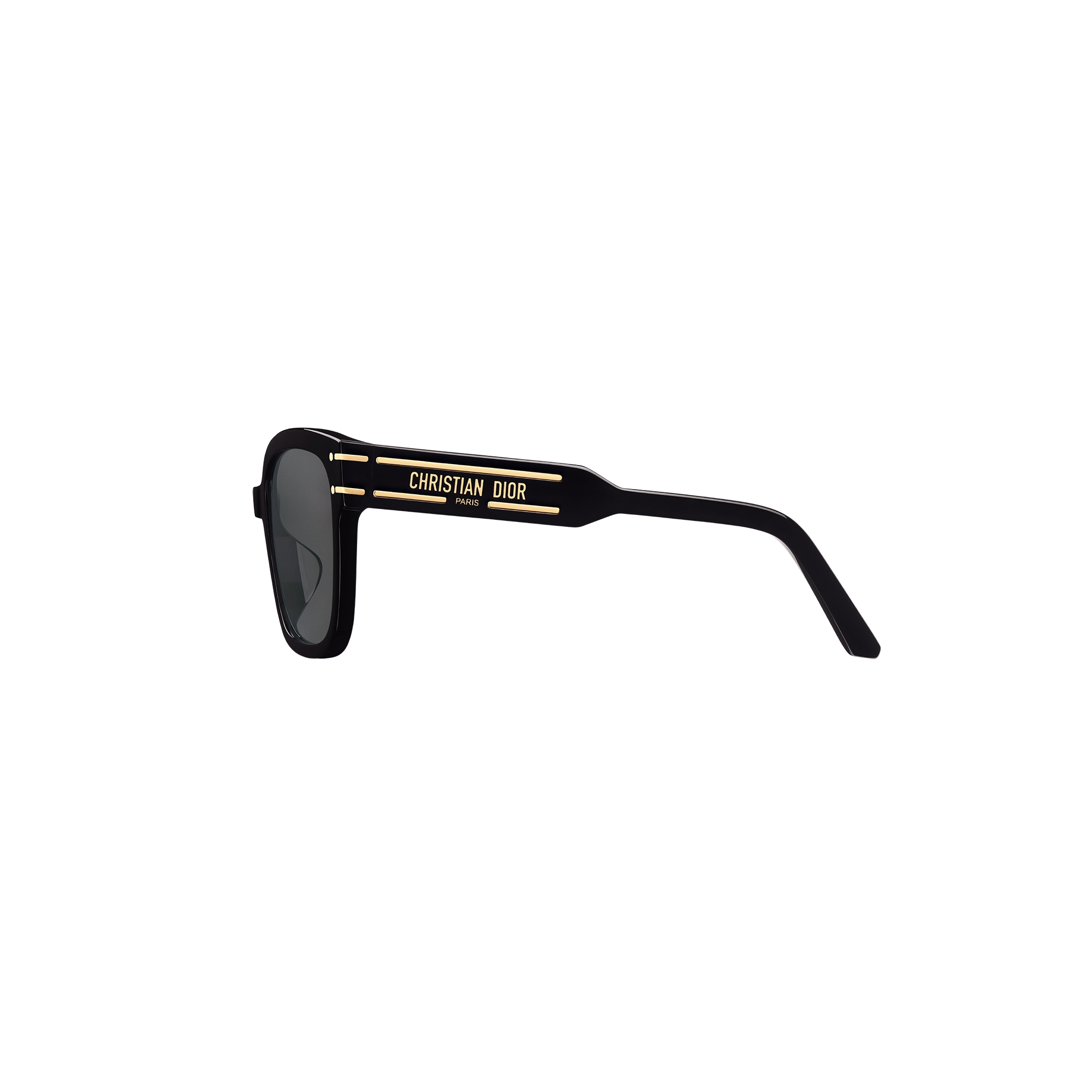 DiorSignature S7F Black Square Sunglasses E02