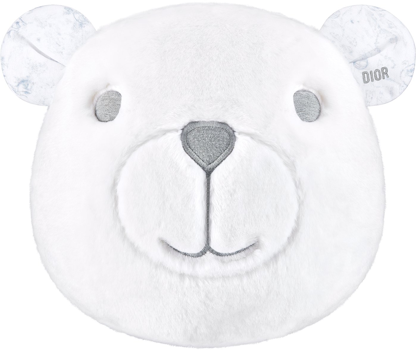 Bear Head Pillow Front view Front view