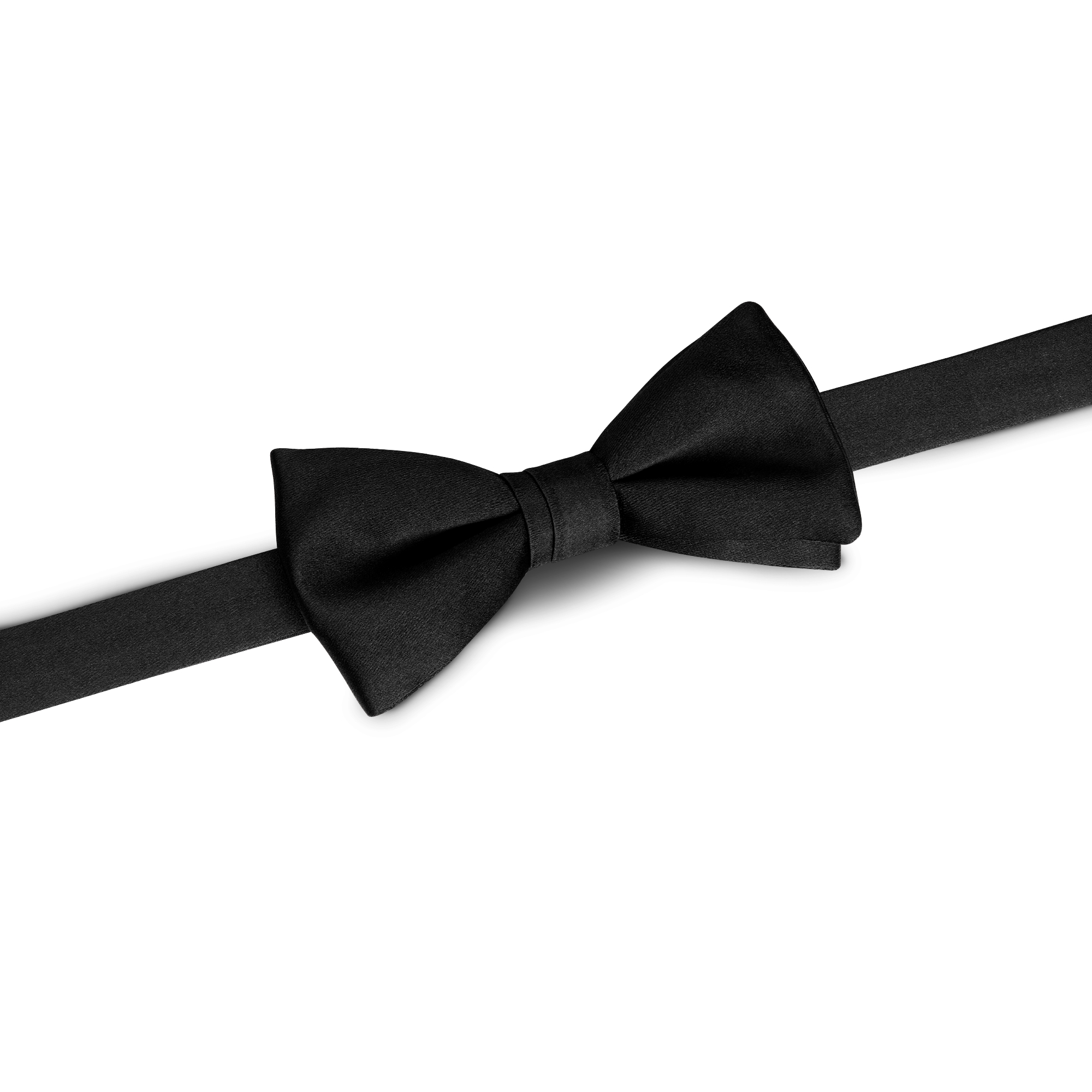 Rechte vlinderdas Van zwarte zijde E03