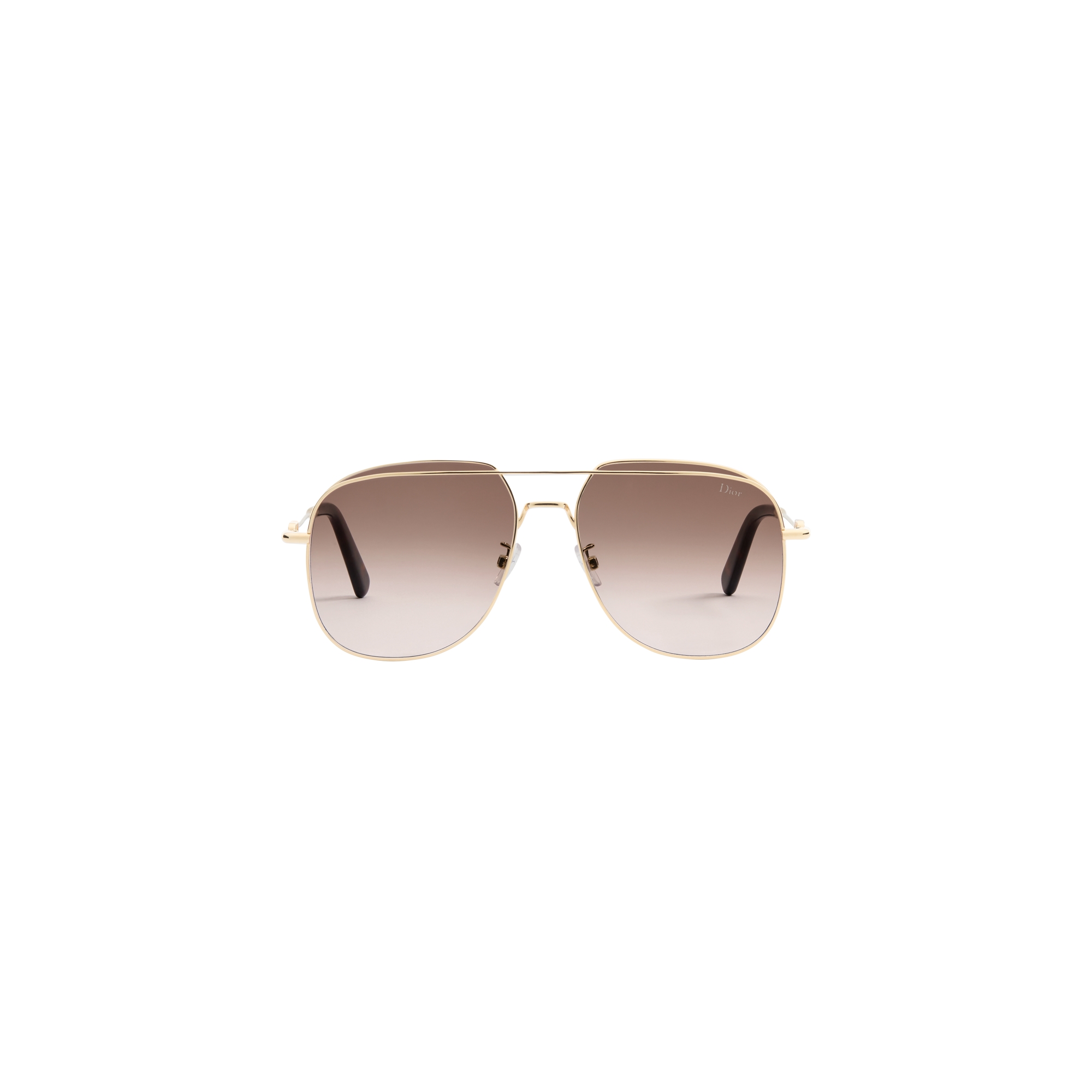 Petit CD A1U Brown Gradient Pilot Sunglasses E01
