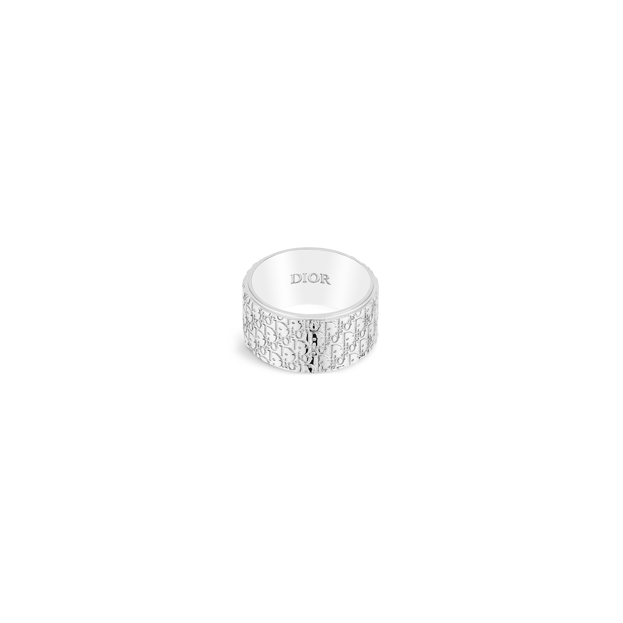 Dior Oblique Ring Silver E01