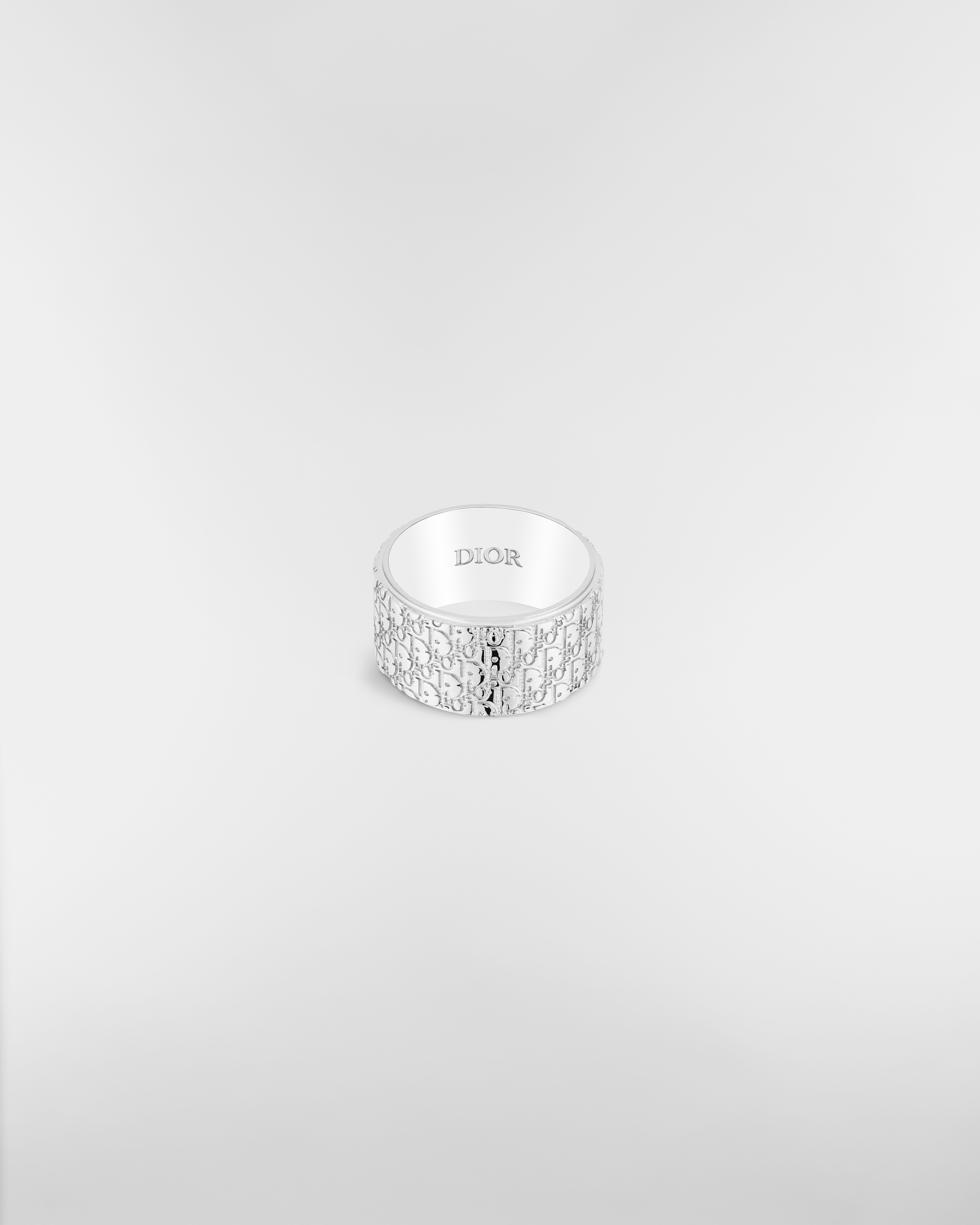 Dior Oblique Ring Silver E01