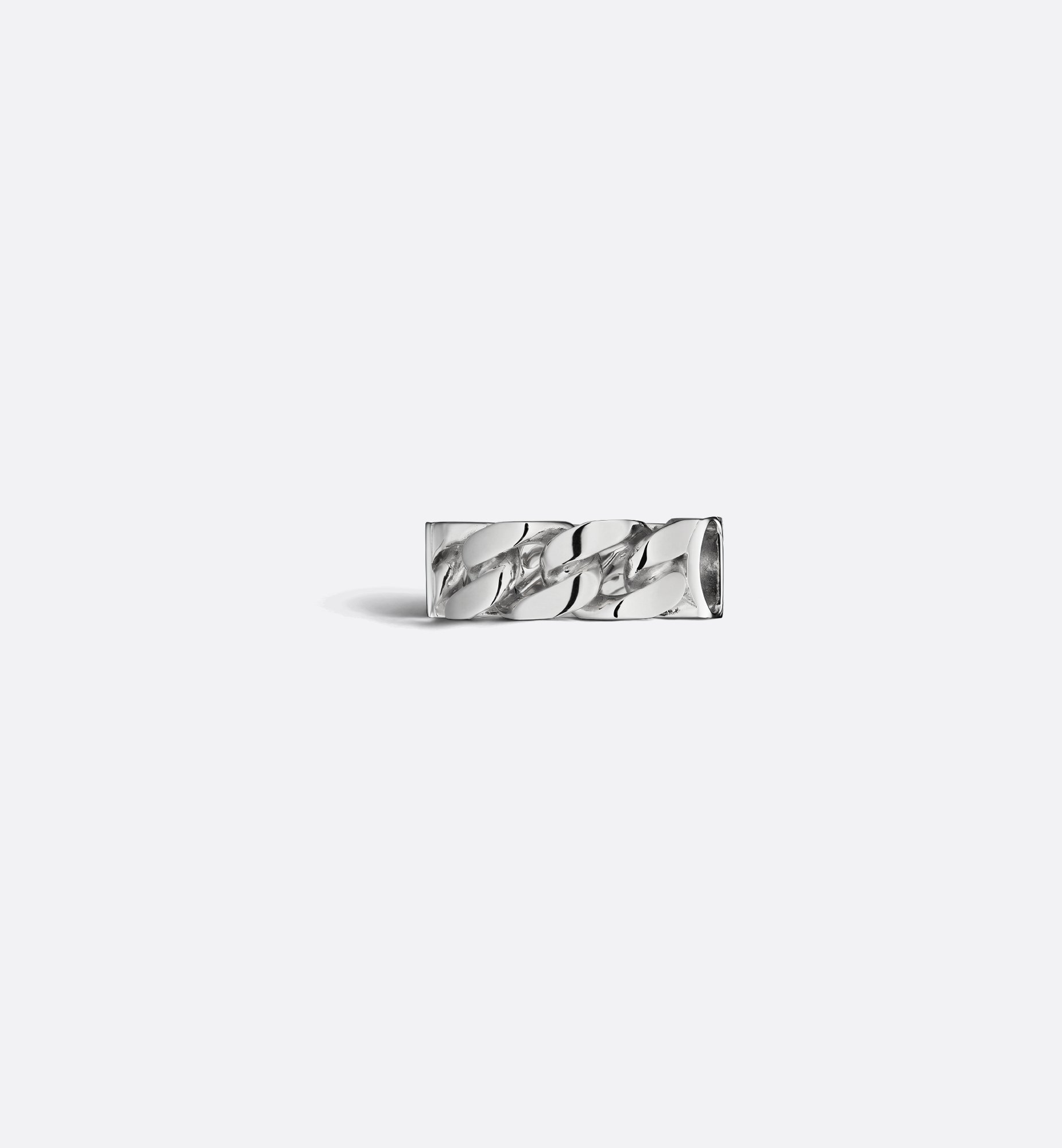 CD Icon Chain Link Ring Silver | DIOR CD Icon Chain Link Ring Silver | DIOR