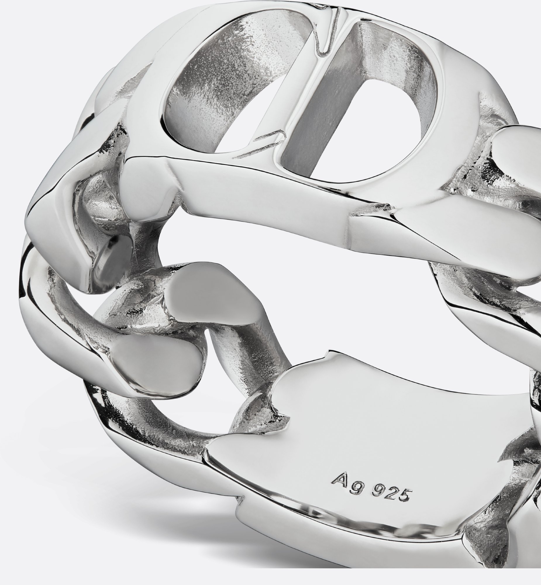 CD Icon Chain Link Ring Silver | DIOR|リング・指輪 CD Icon Chain Link Ring Silver | DIOR|リング・指輪