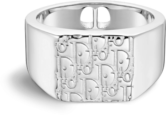 Dior Oblique Signet Ring aria_man_viewcode_e01