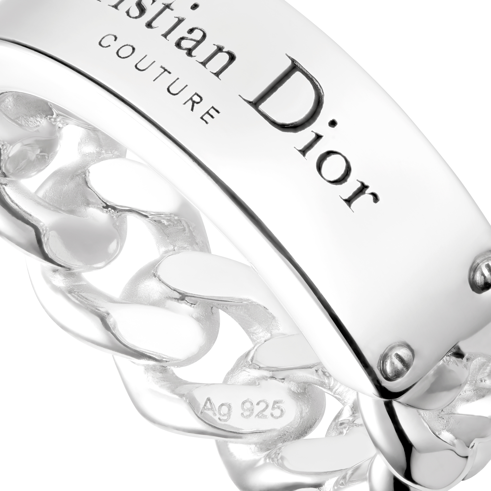 Christian Dior Couture Chain Link Ring