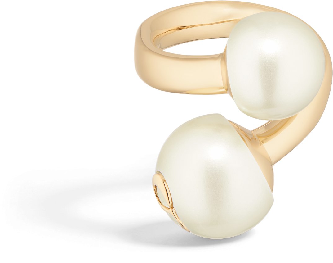 DIOR | Dior Tribales Balloon リング メタル & レジンパール