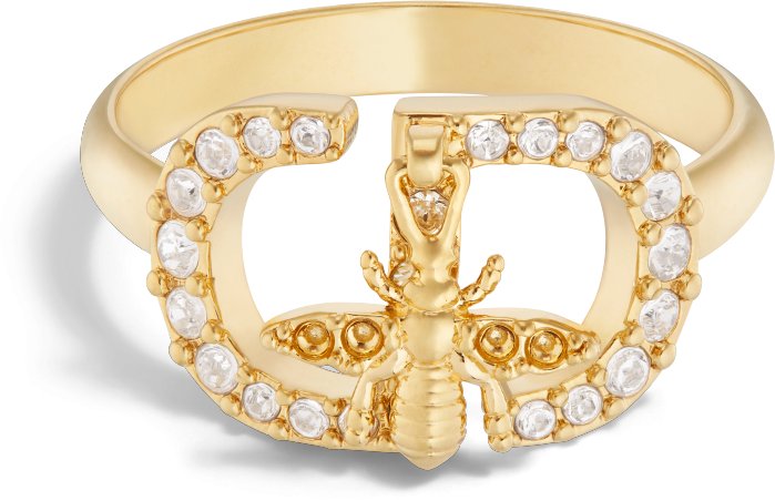 Petit CD Bee Ring Front view