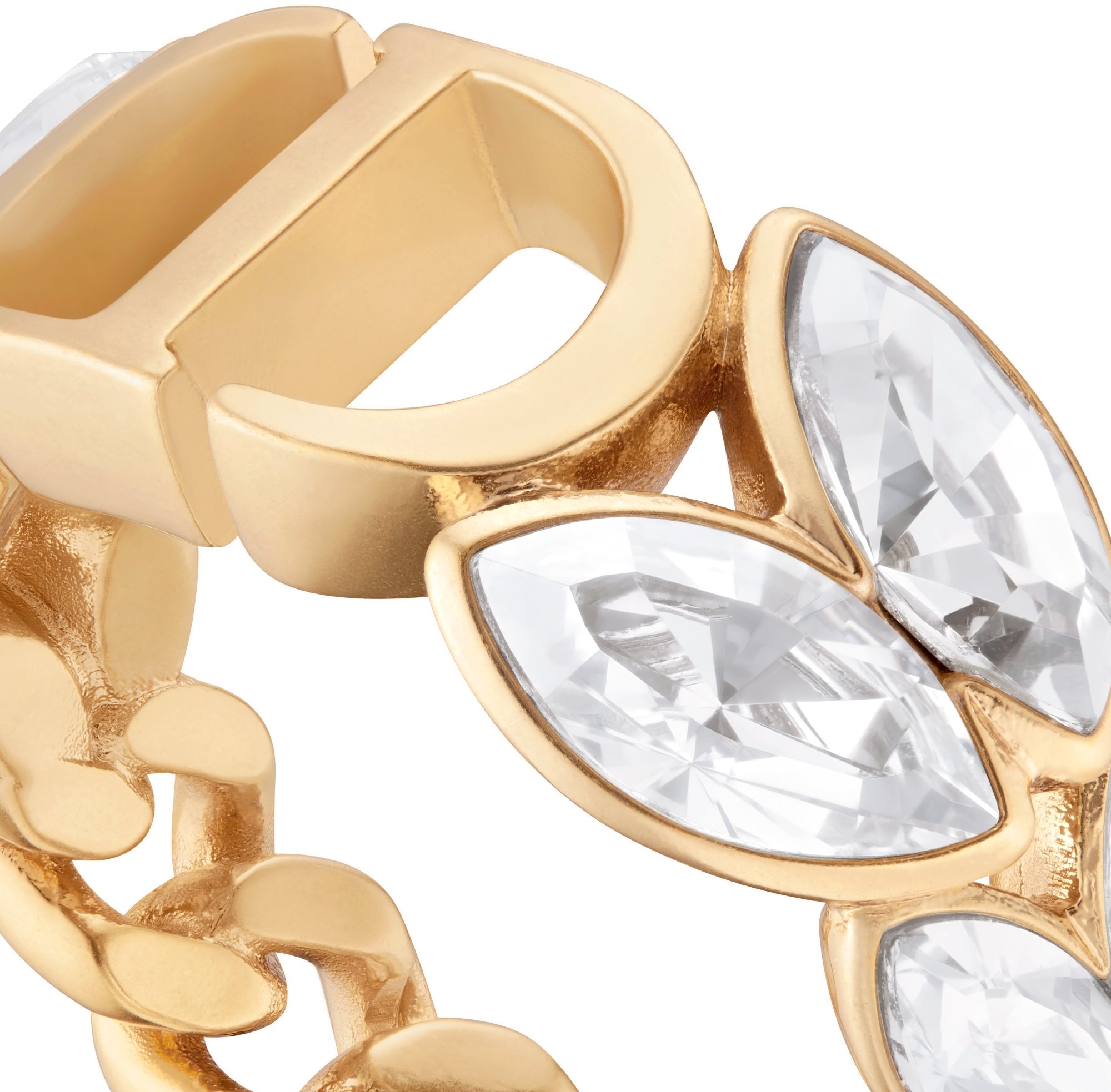 30 Montaigne Prestige Ring Gold-Finish Metal and Silver-Tone