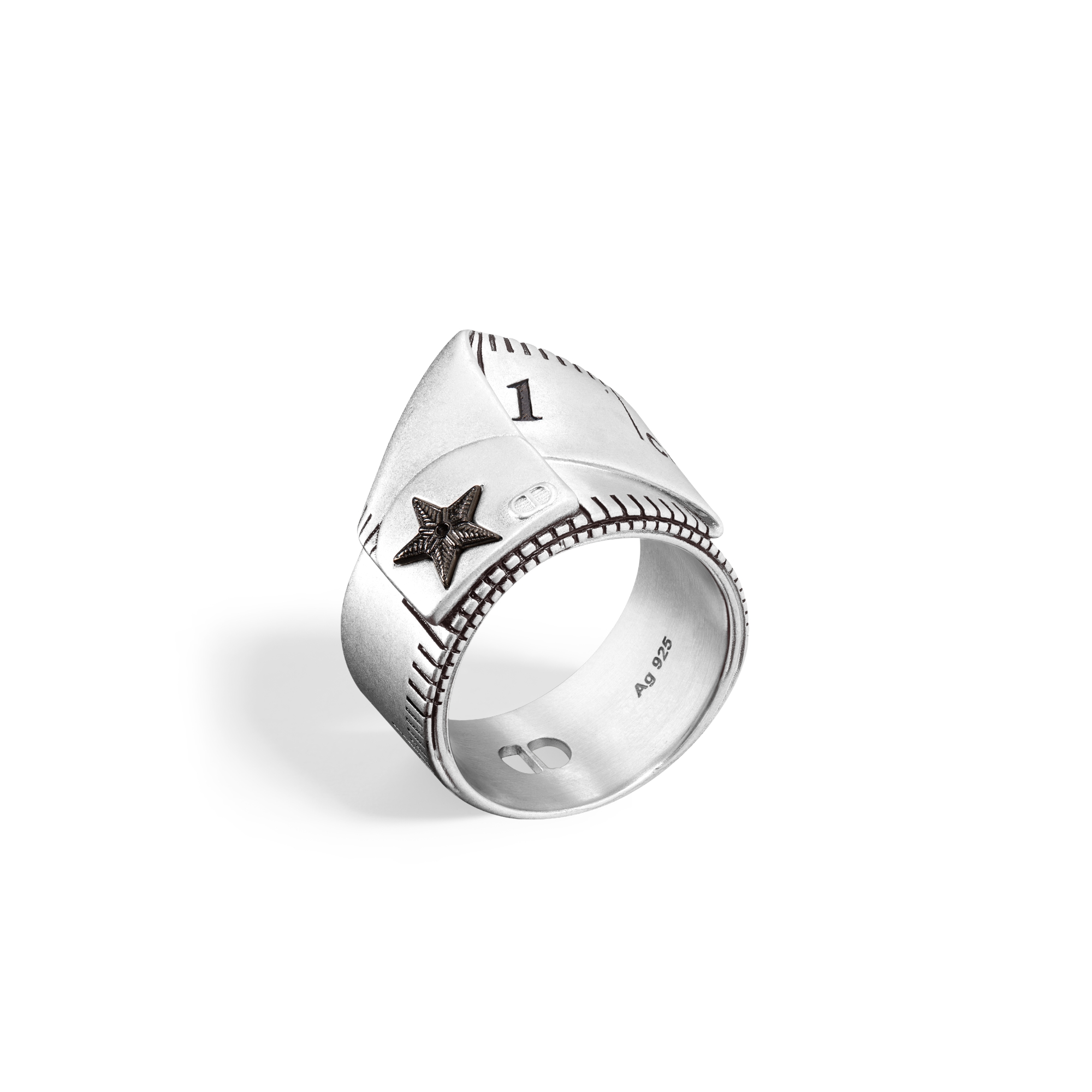 Dior Black Star Ring
