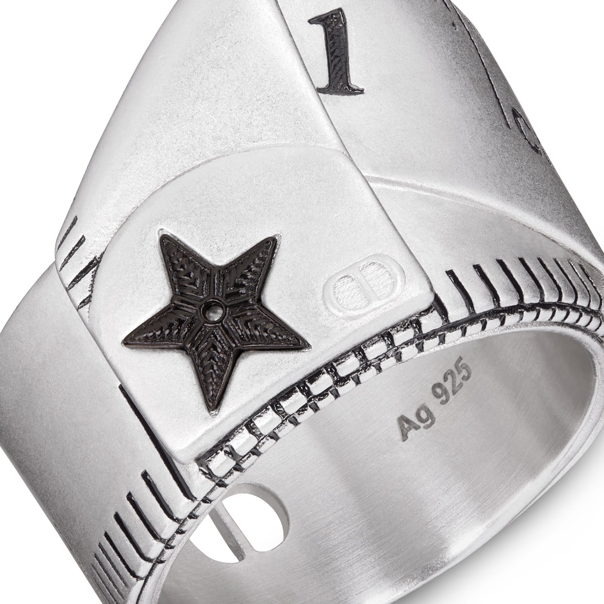 Dior Black Star Ring
