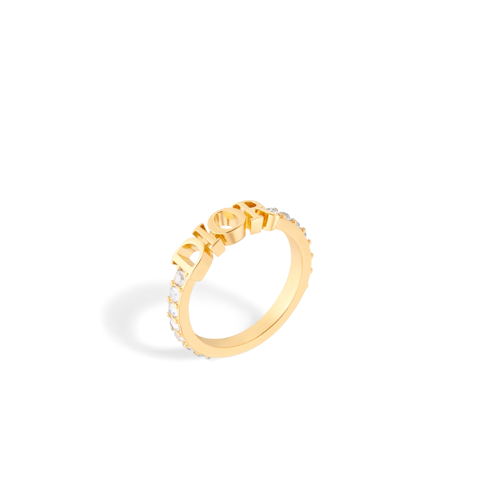 Dior ロゴクリスタルリング サイズS DIOR | Dio(r)evolution リング