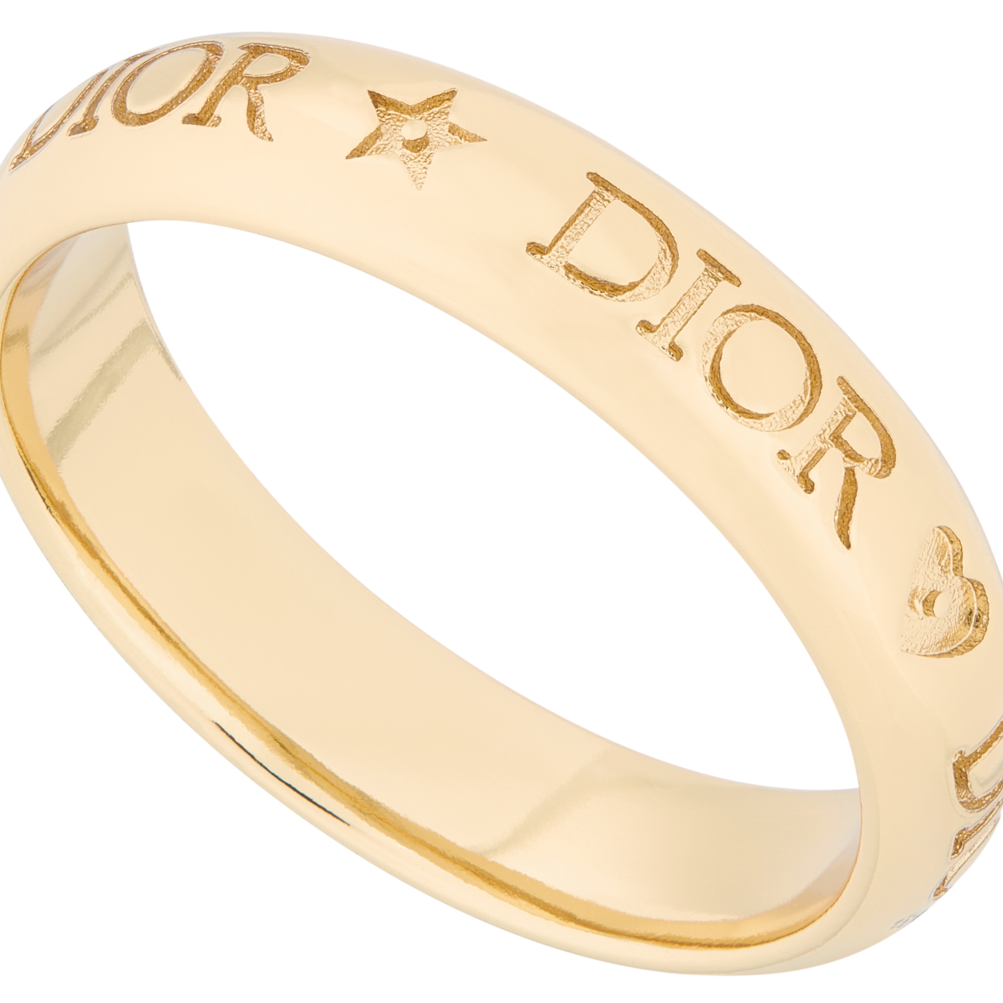 Dior Trésor Ring Gold-Finish Metal E09