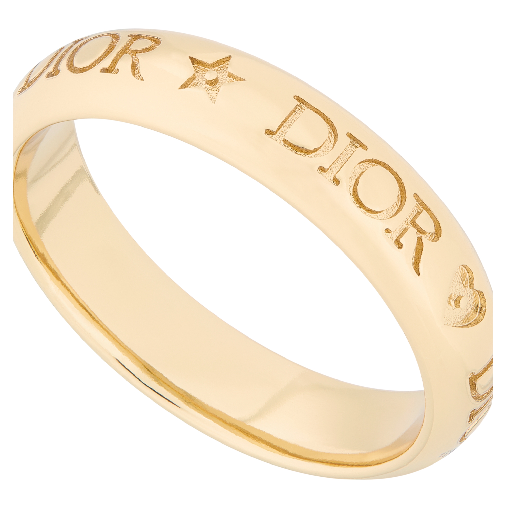 Dior Trésor Ring Gold-Finish Metal E09