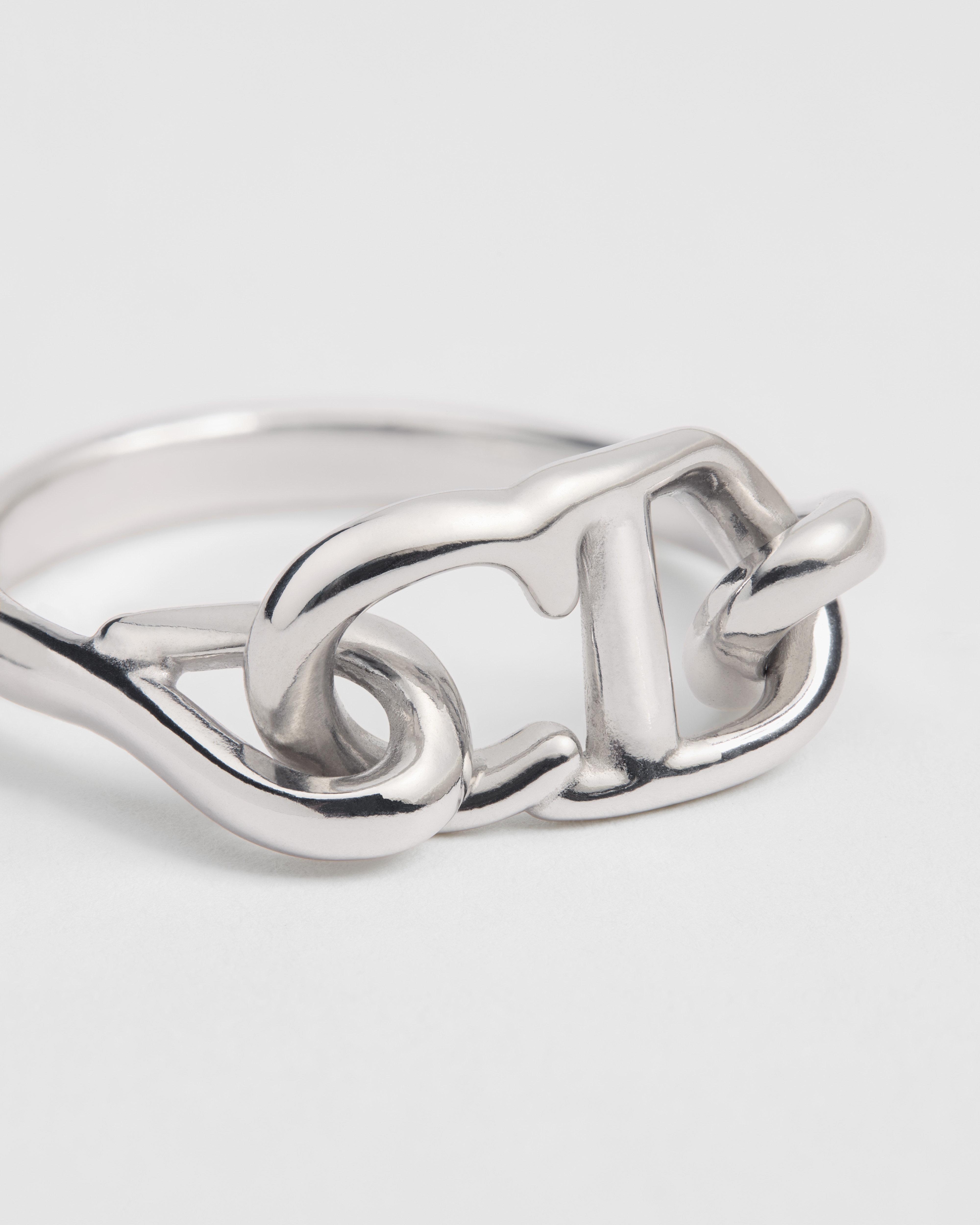 CD Icon 戒指 銀 E09