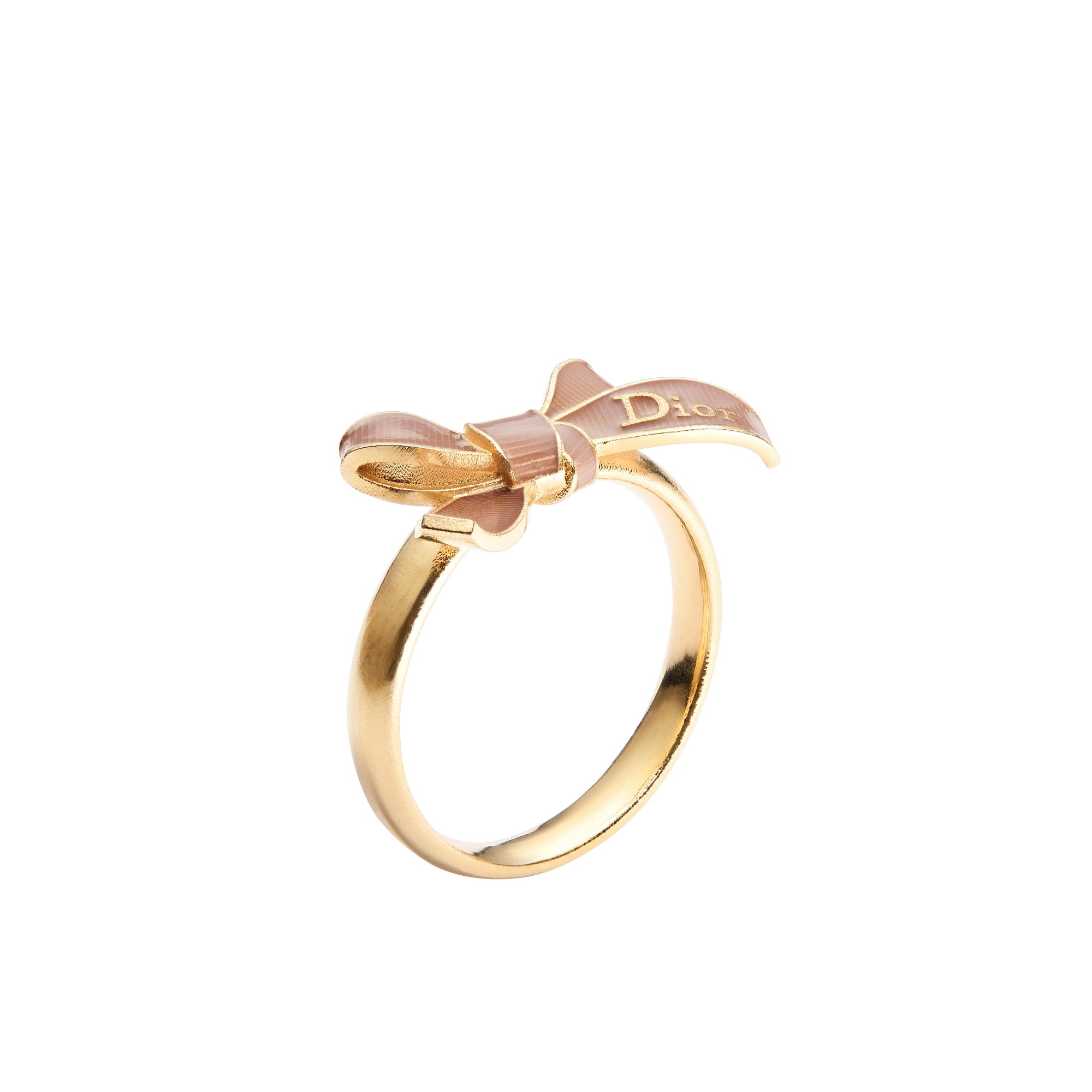 Dior リボン リング ゴールド　 DIOR | Delicate Bow リング メタル & ラッカー