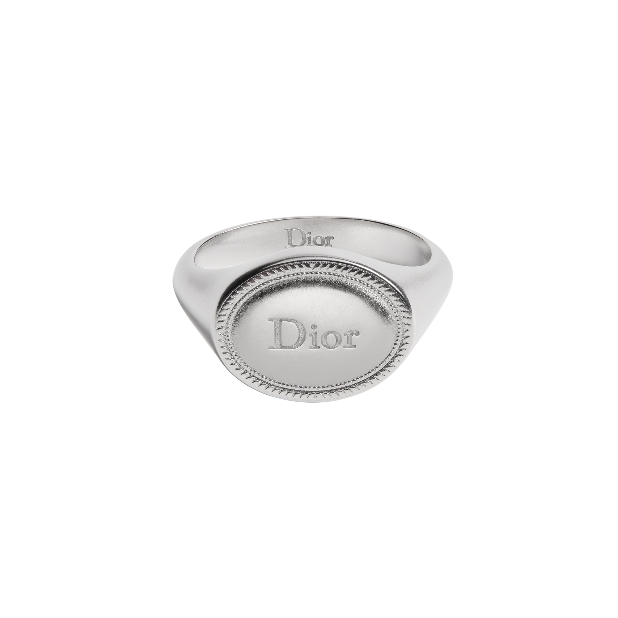 Dior Médaillon Signet Ring Silver | DIOR