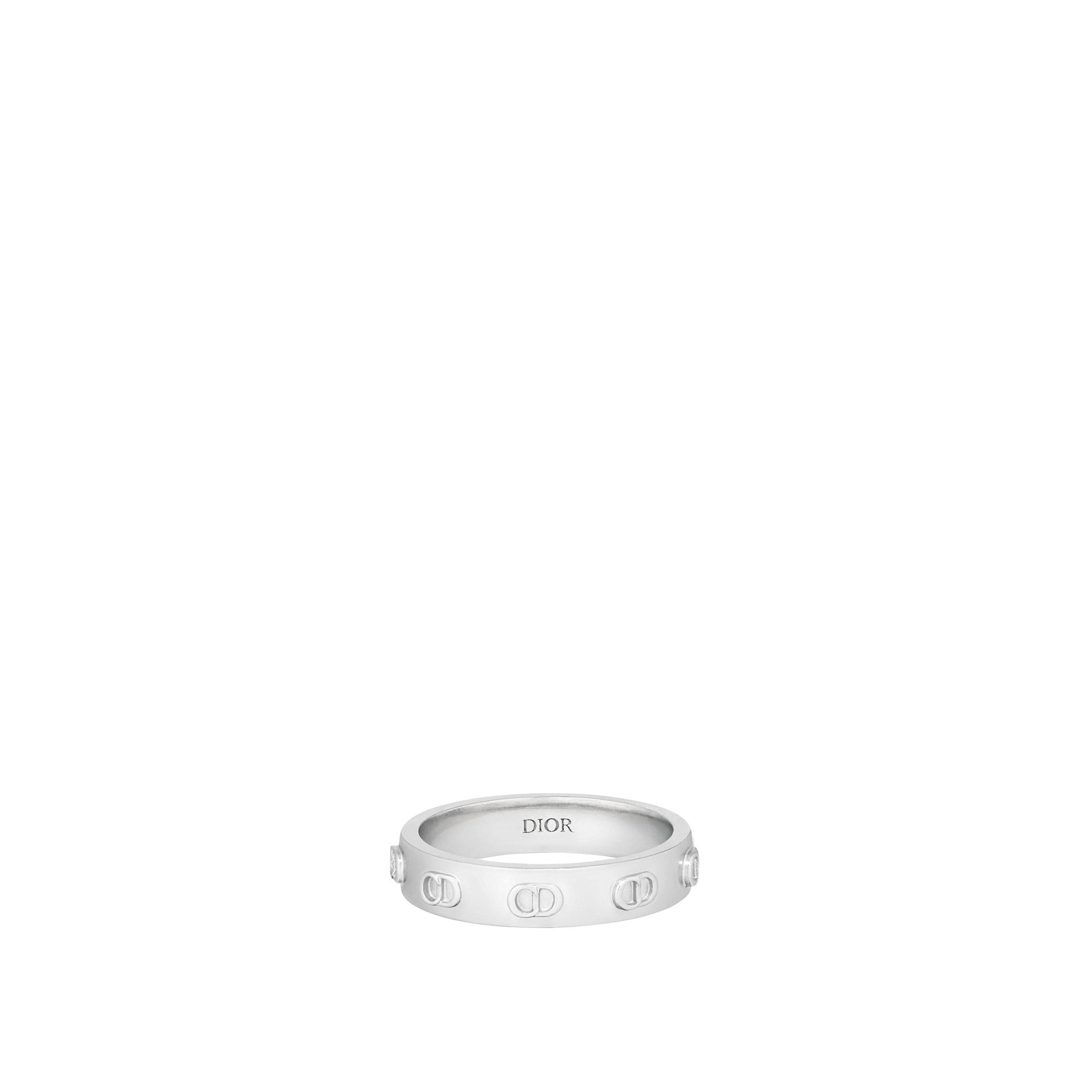 CD Icon Ring Silver E01