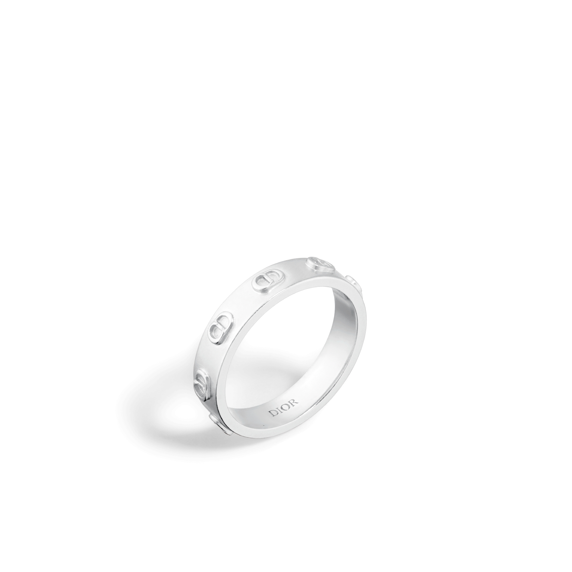 CD Icon Ring Silver E03