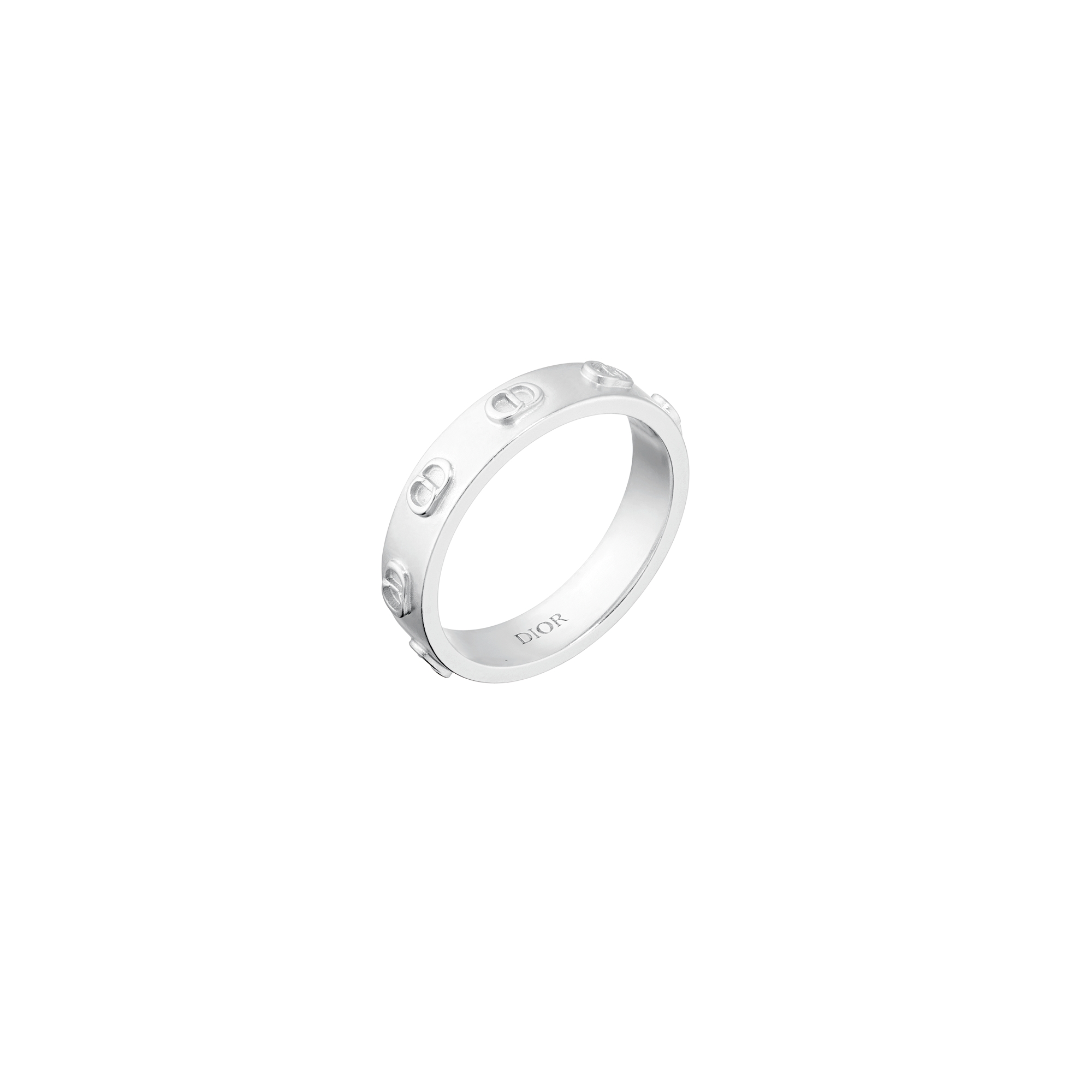 CD Icon Ring Silver E03