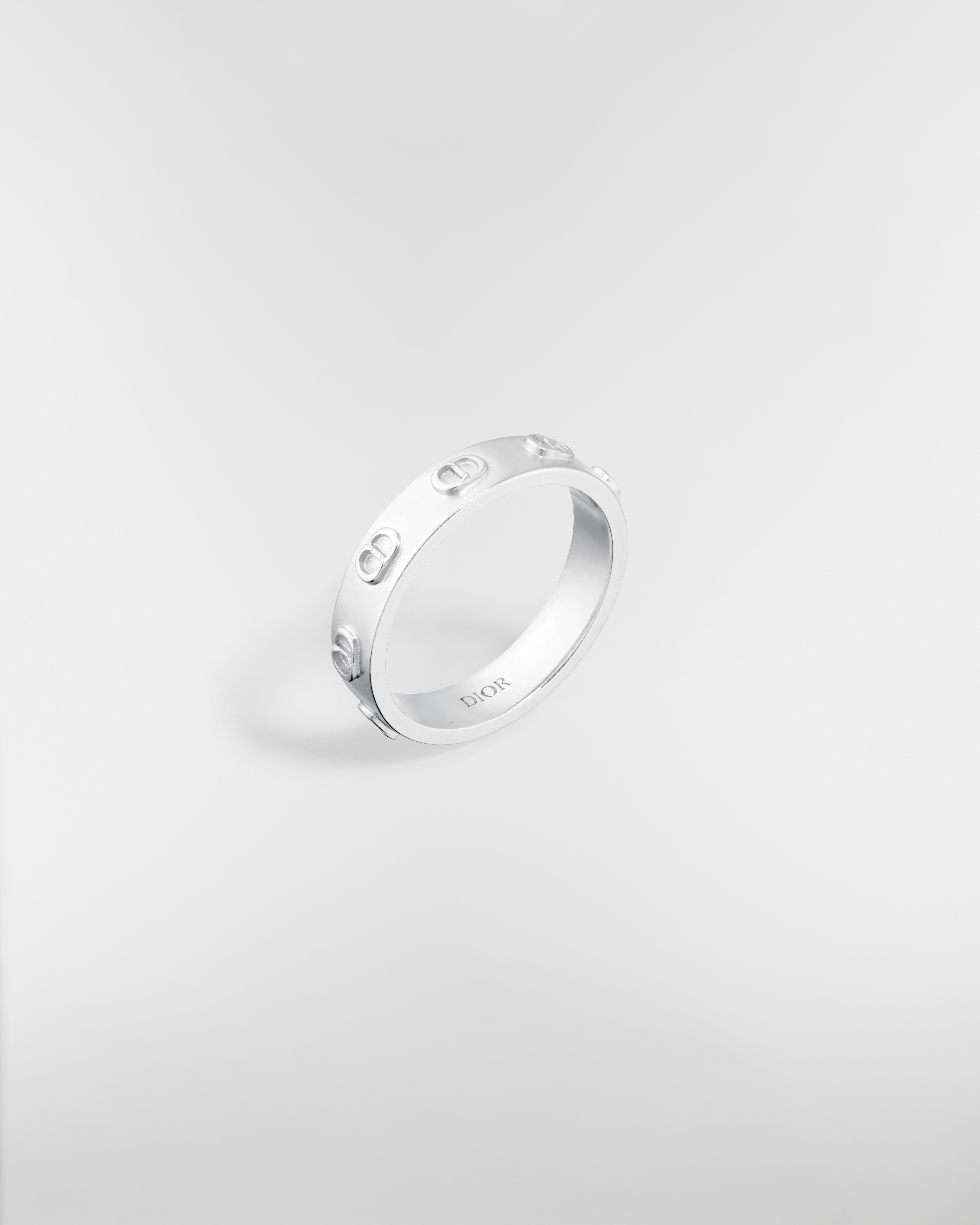 CD Icon Ring Silver E03