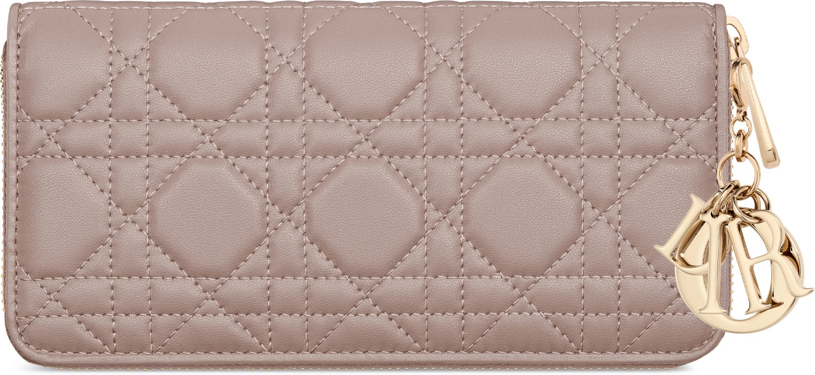 DIOR | Lady Dior Voyageur ウォレット カナージュ ラムスキン