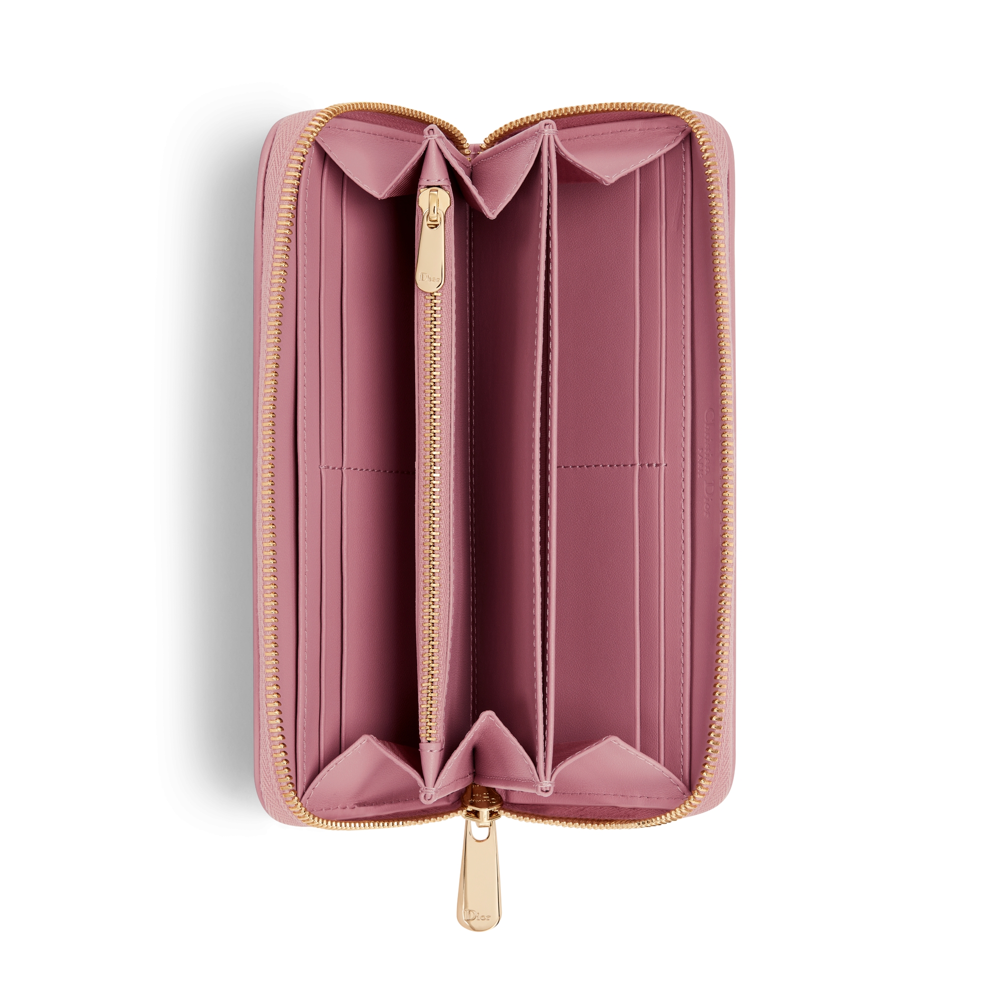 Lady Dior Voyageur ウォレット カナージュ ラムスキン E06