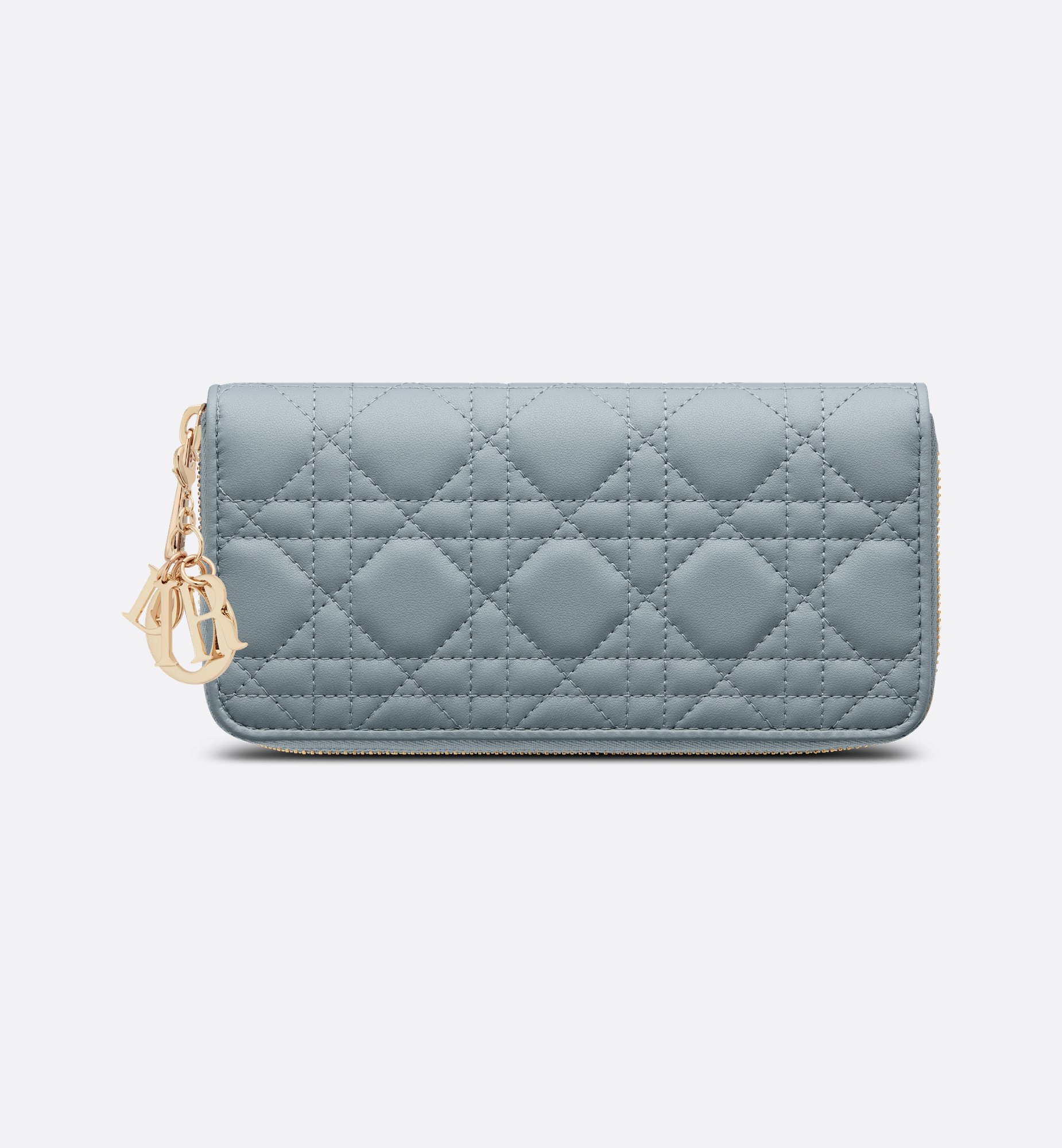 DIOR | 【日本限定】Lady Dior Voyageur ウォレット カナージュ DIOR | 【日本限定】Lady Dior Voyageur ウォレット カナージュ