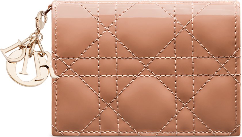 Lady Dior Bloom Card Holder
