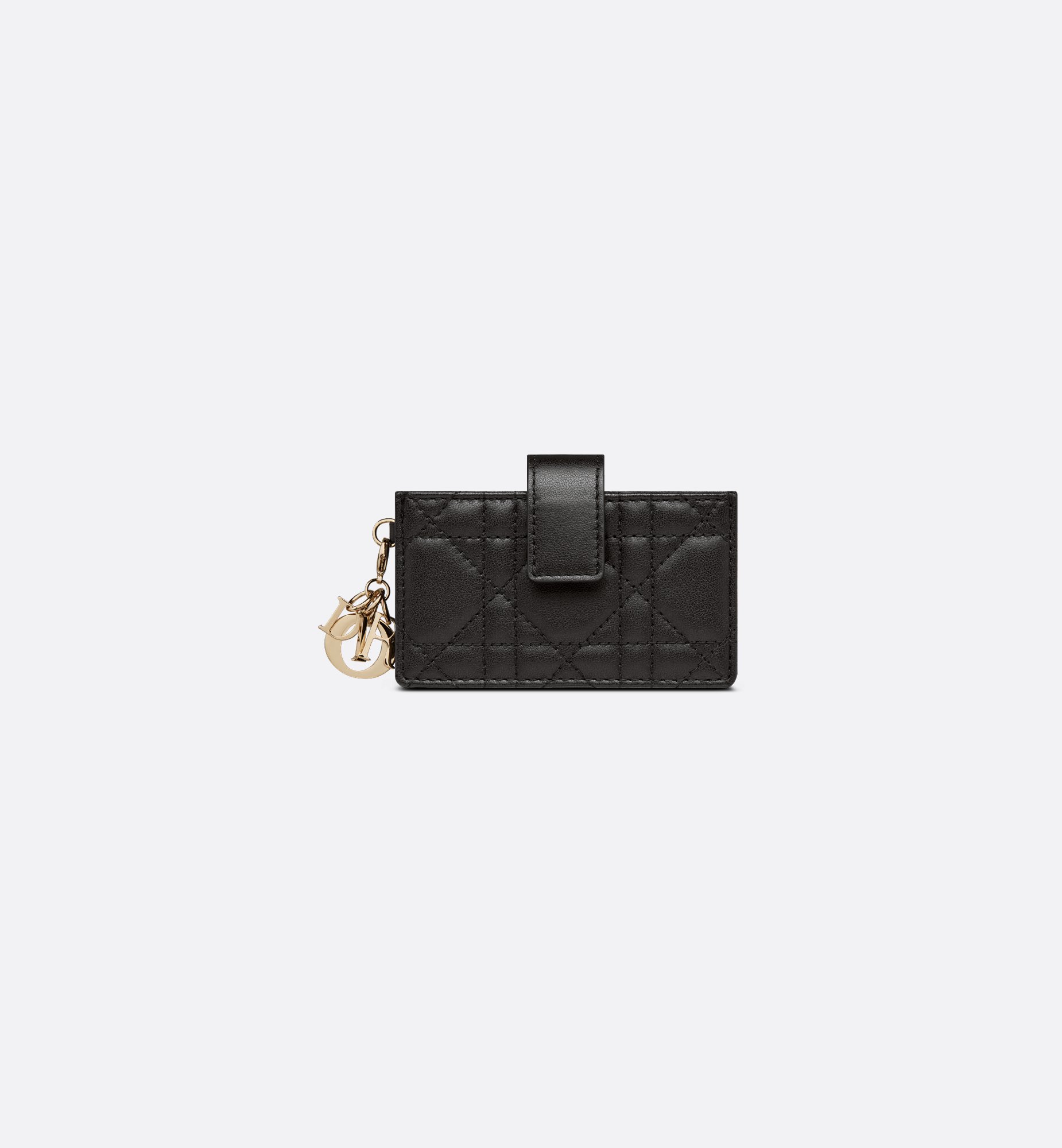 DIOR | Lady Dior Jasmine カードホルダー カナージュ ラムスキン DIOR | Lady Dior Jasmine カードホルダー カナージュ ラムスキン