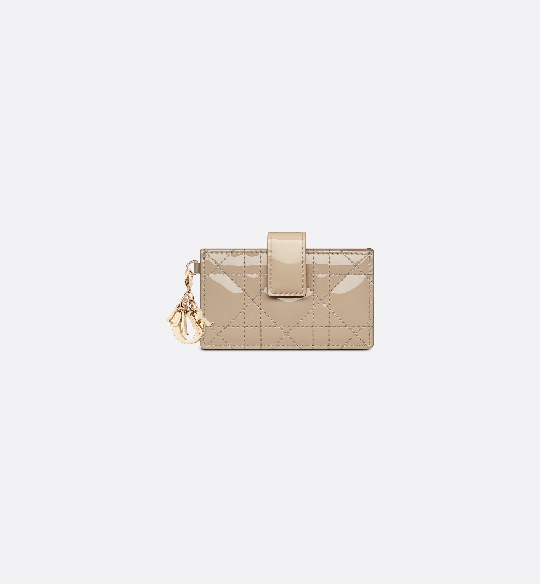 DIOR | Lady Dior Jasmine カードホルダー カナージュ パテント DIOR | Lady Dior Jasmine カードホルダー カナージュ パテント