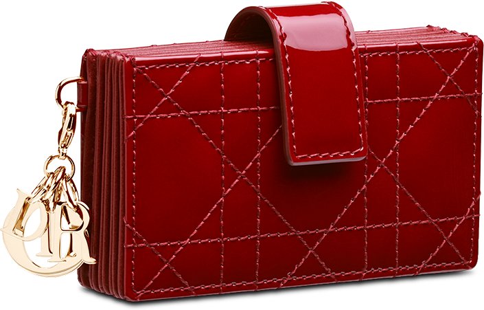 Lady dior calfskin wallet discount